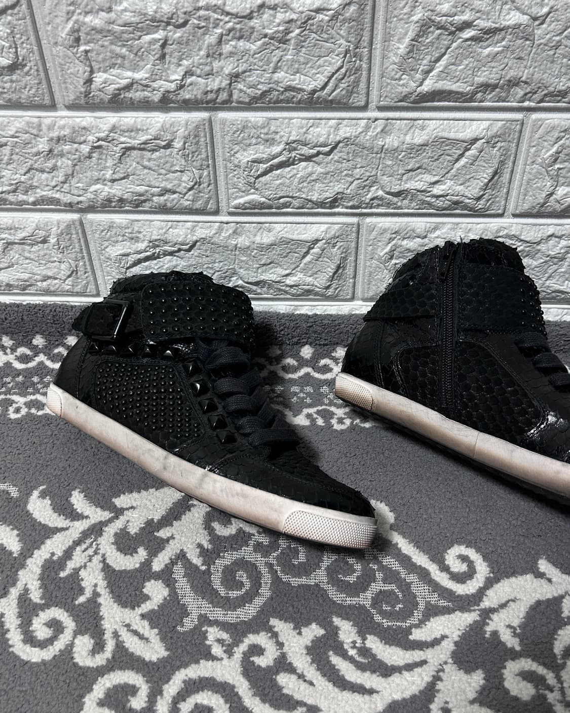 00‘s Kennel&Schmenger 파이톤 스터드 하이탑 상품이미지3