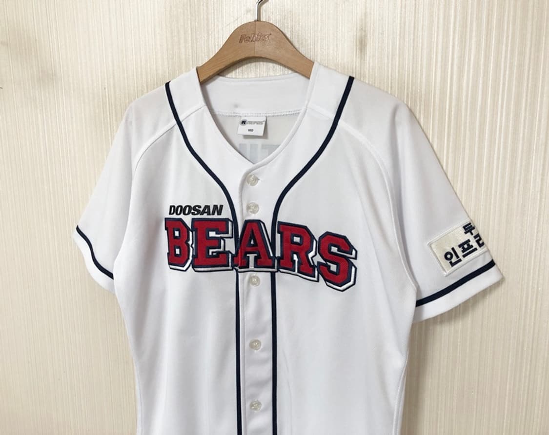 KBO 두산베어스 홈유니폼/져지 100 #32 김재환 상품이미지6