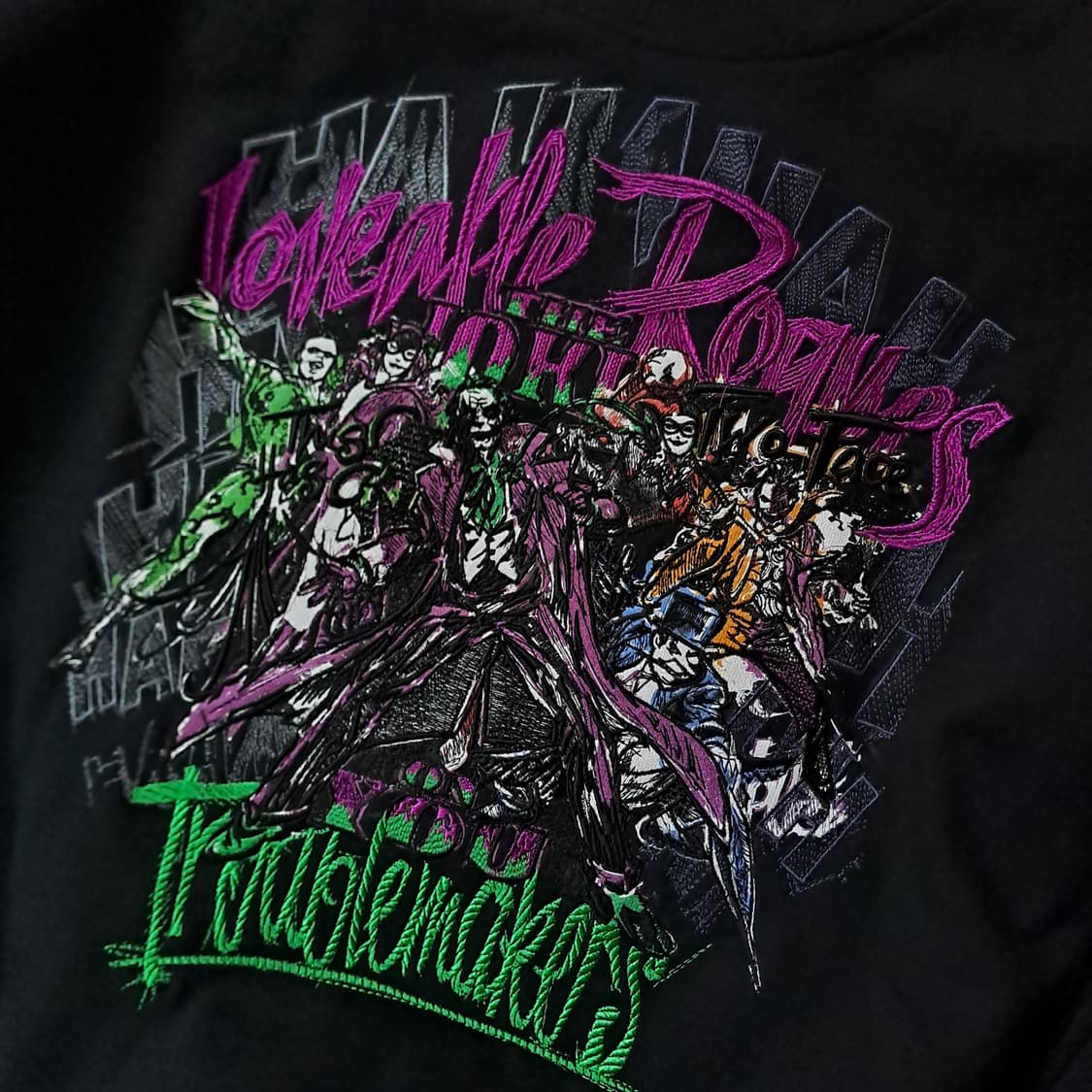 (새제품) 송지오옴므 DC 콜라보 아트워크 맨투맨  B790 상품이미지7