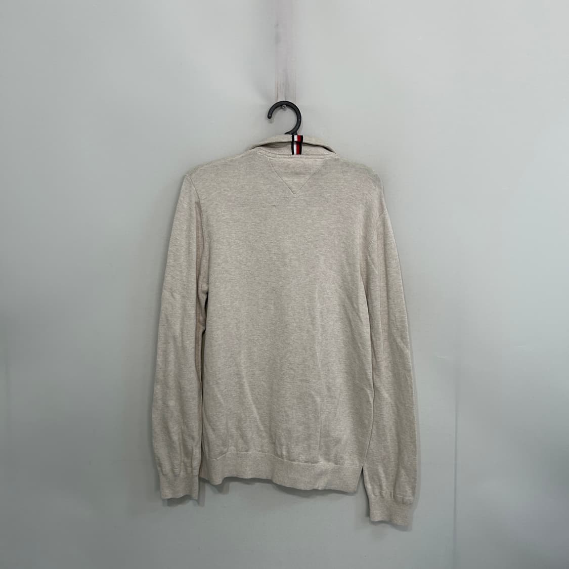 타미힐피거 남성 니트 하프 집업 M 상품이미지3