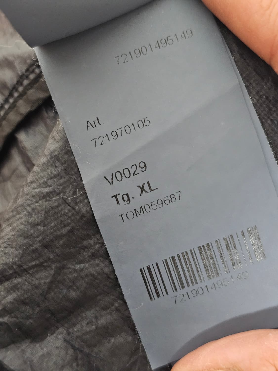 스톤아일랜드 쉐도우프로젝트 오파크 나일론 롱 자켓 상품이미지9