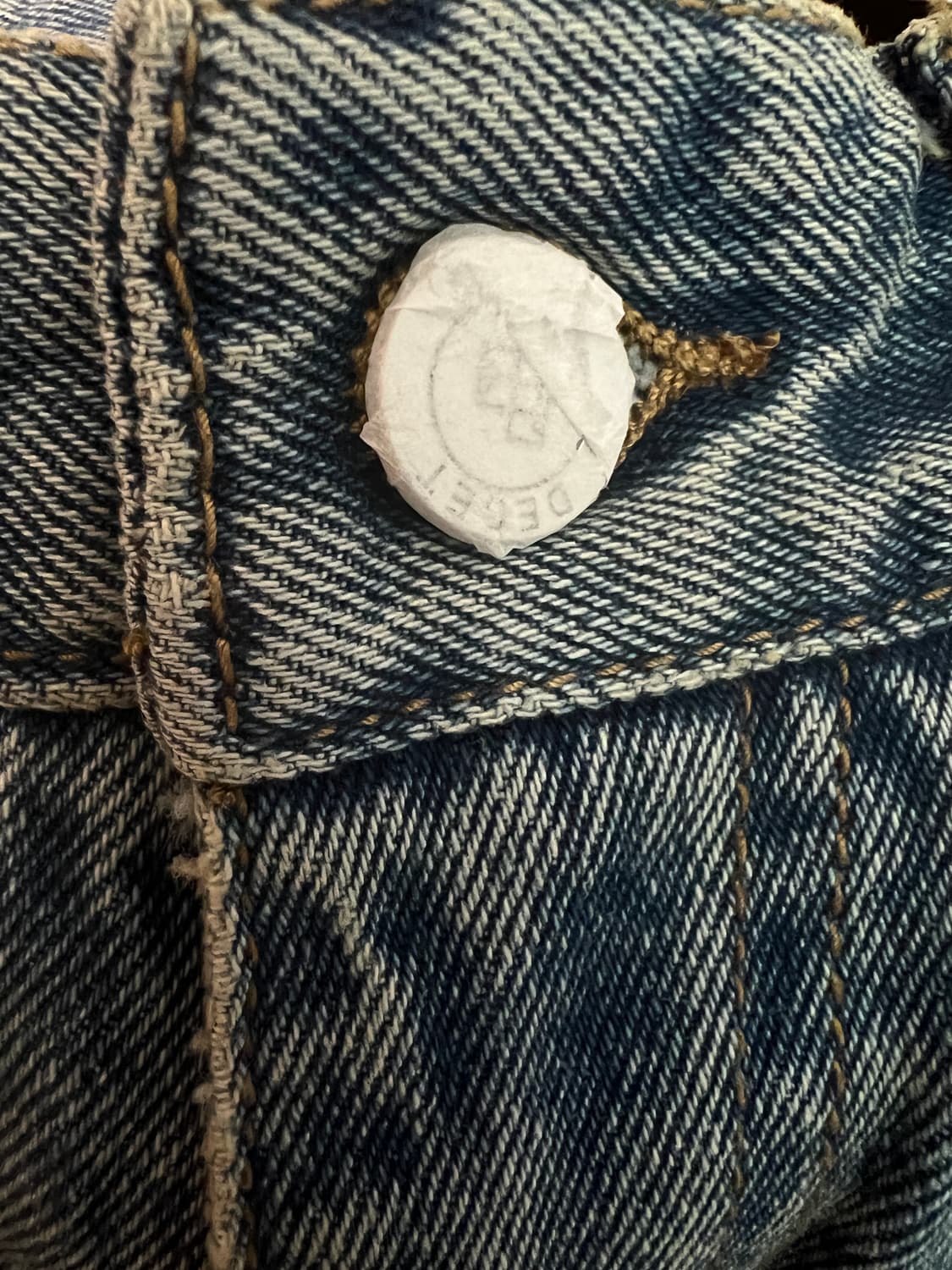 데케트 Mid Rise Wide Jeans DCPT027 CRBLUE 상품이미지3