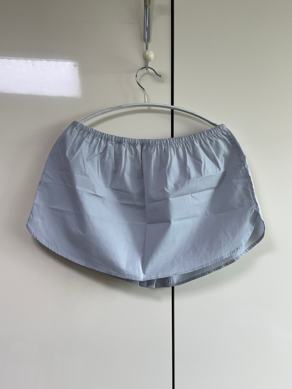 자라 포플린 레이어드 스커트 라이트그레이 M 상품이미지4