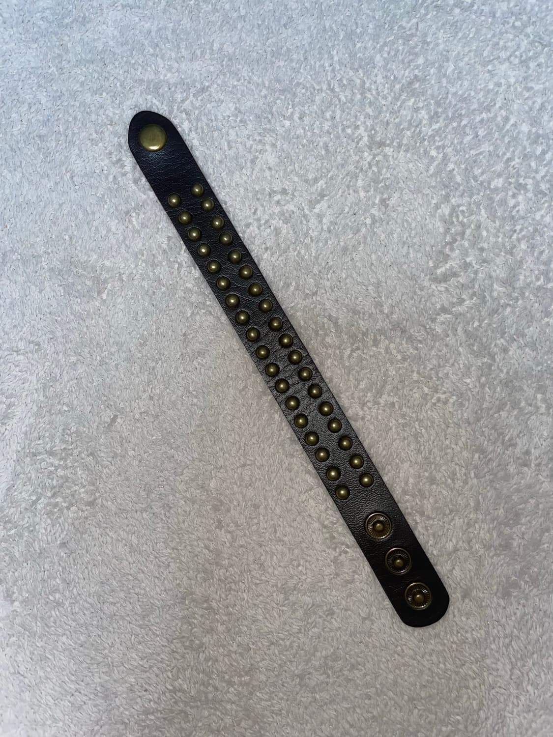 brown studs leather bracelet 상품이미지2