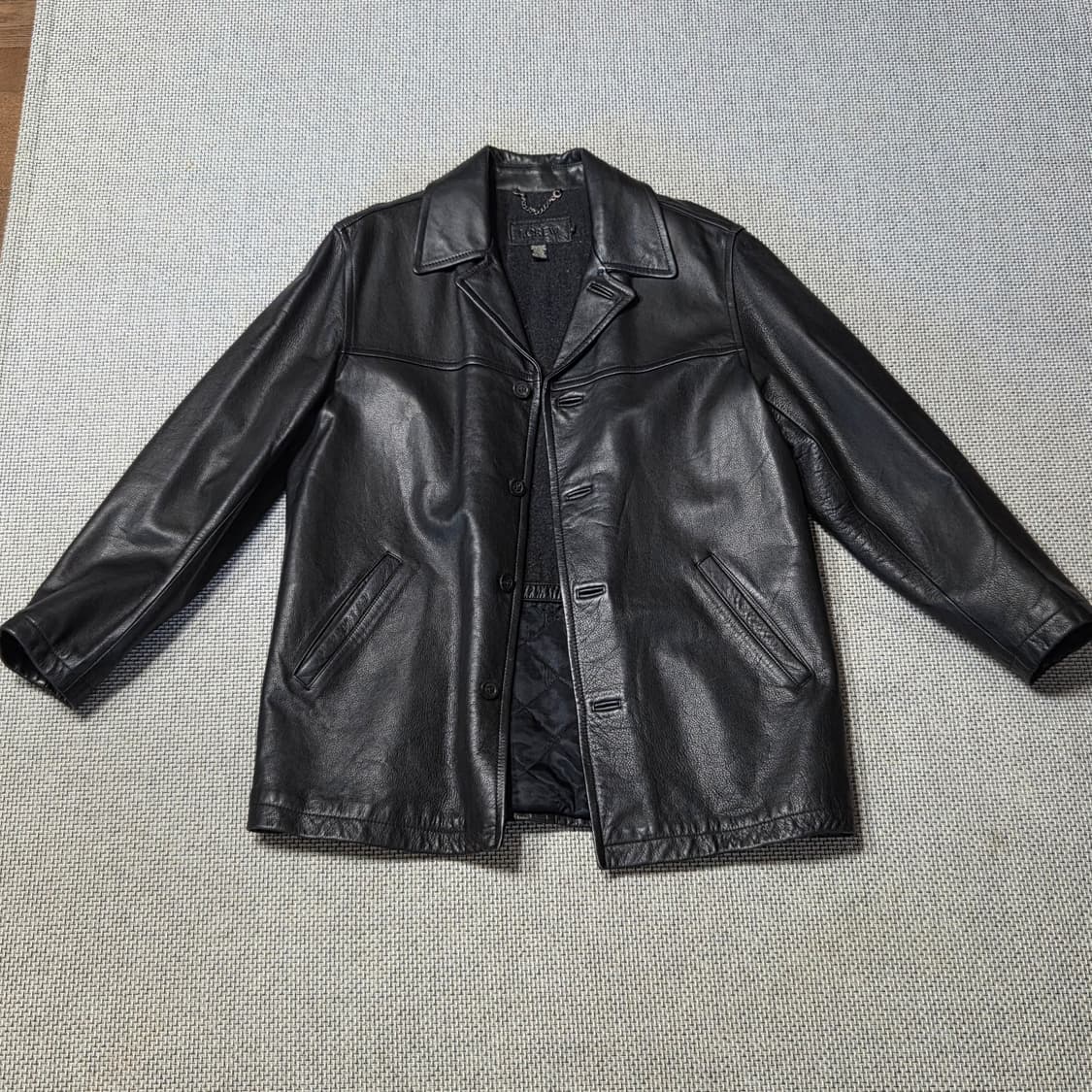 제이크루 레더 카코트 상품이미지1