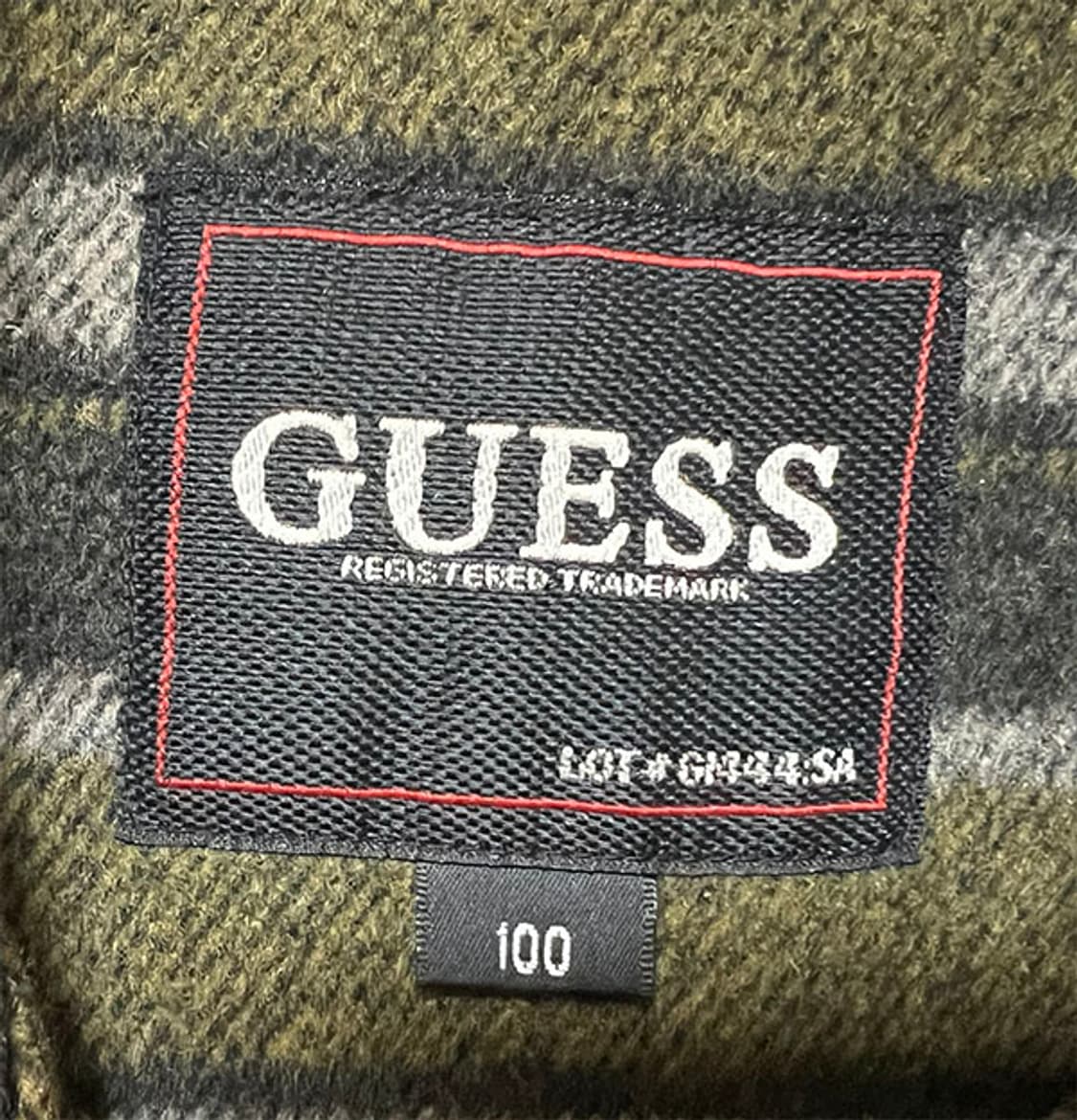 GUESS 게스 남자 떡볶이 더플코트 캐주얼 L 100  상품이미지3