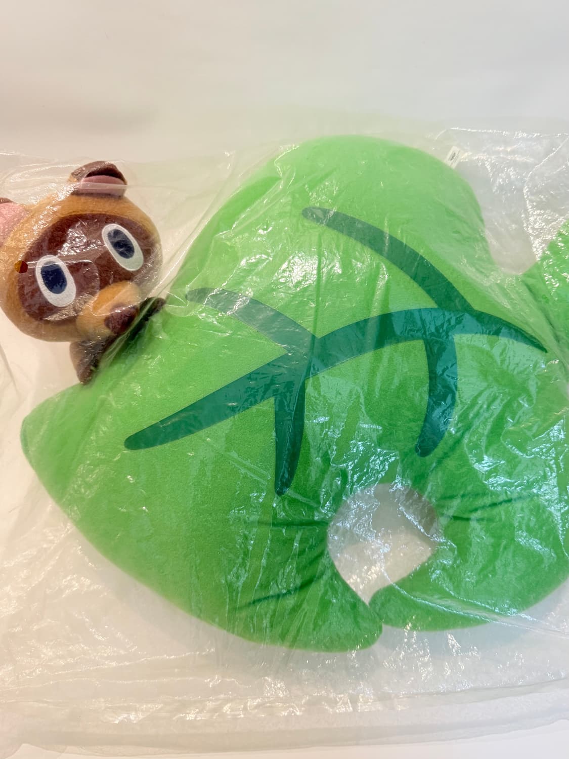 동물의숲 이치방쿠지 A상 콩돌 밤돌 나뭇잎쿠션 상품이미지3