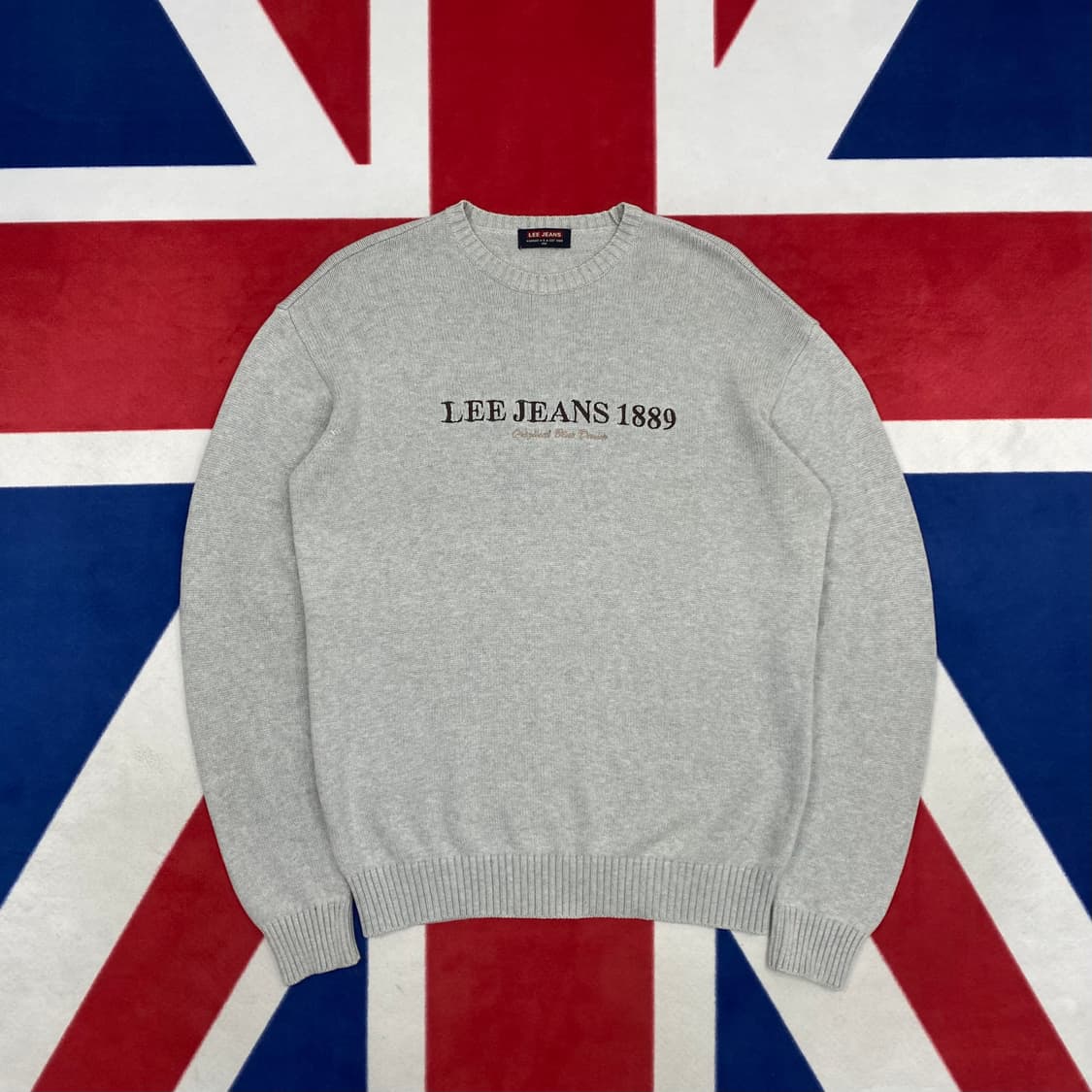 Lee 자수로고 니트 105 상품이미지1