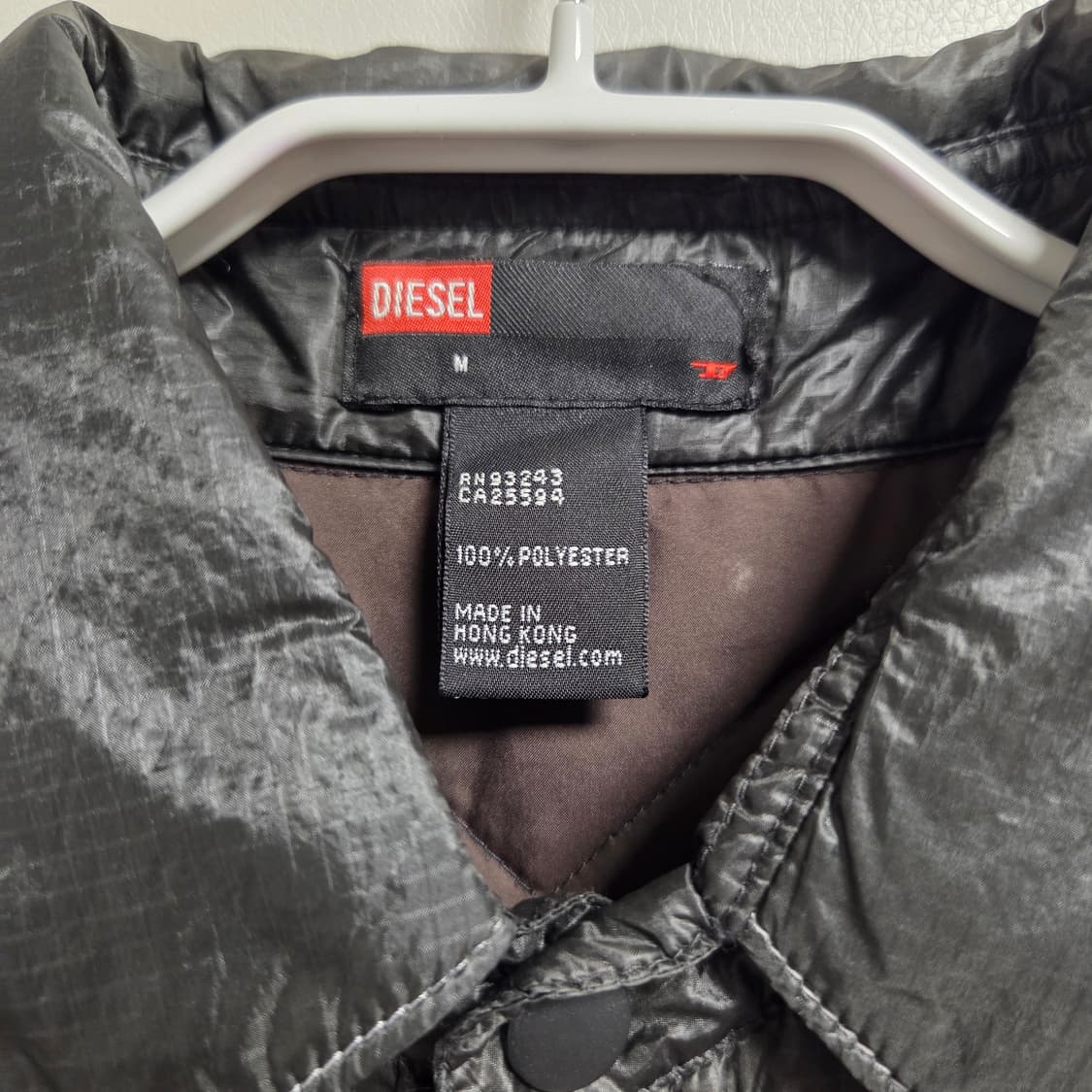 Diesel 디젤 경량패딩 셔켓 M-L(95-100) 상품이미지4