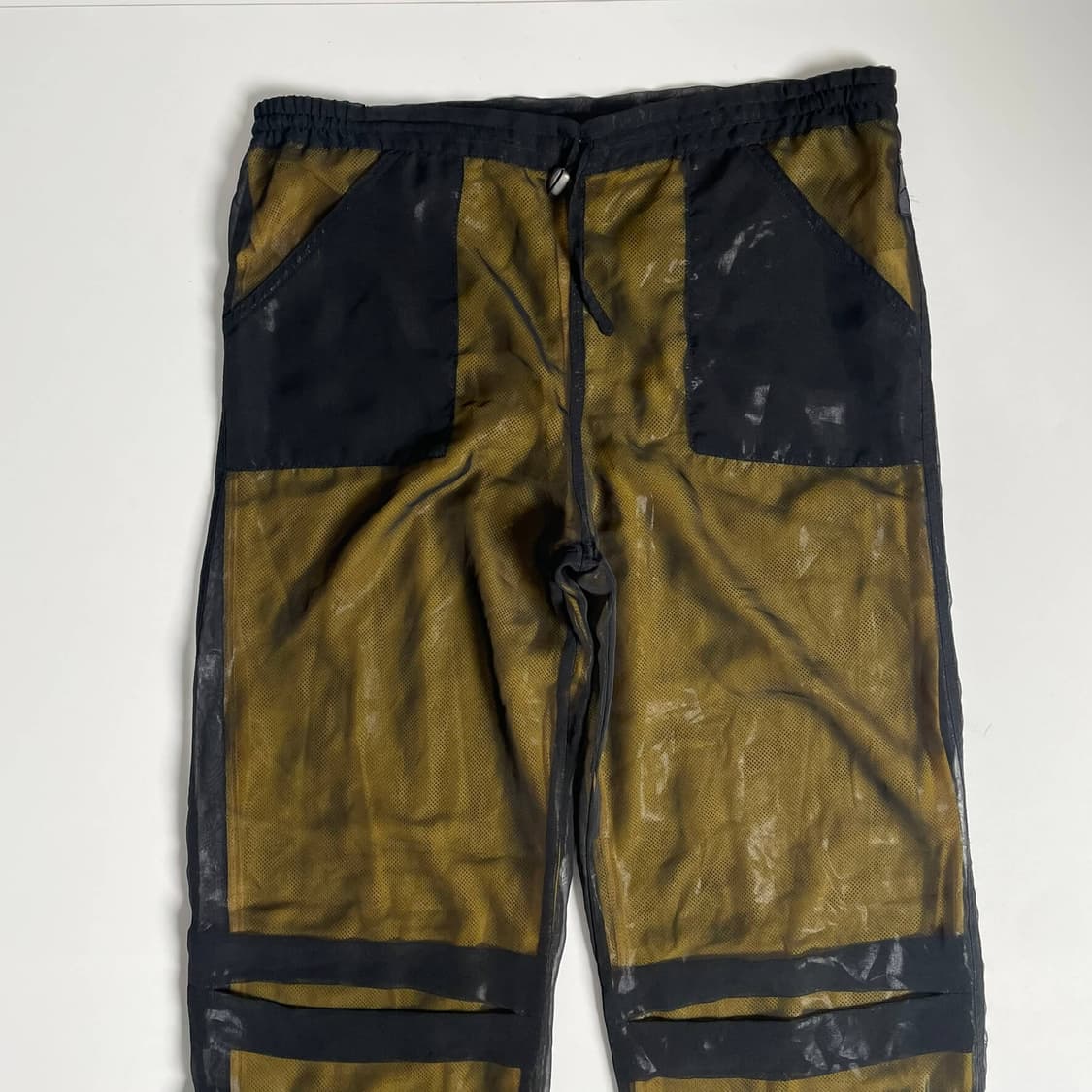 Versace sport 메쉬 폴리 더블 레이어드 팬츠 (italy) 상품이미지2