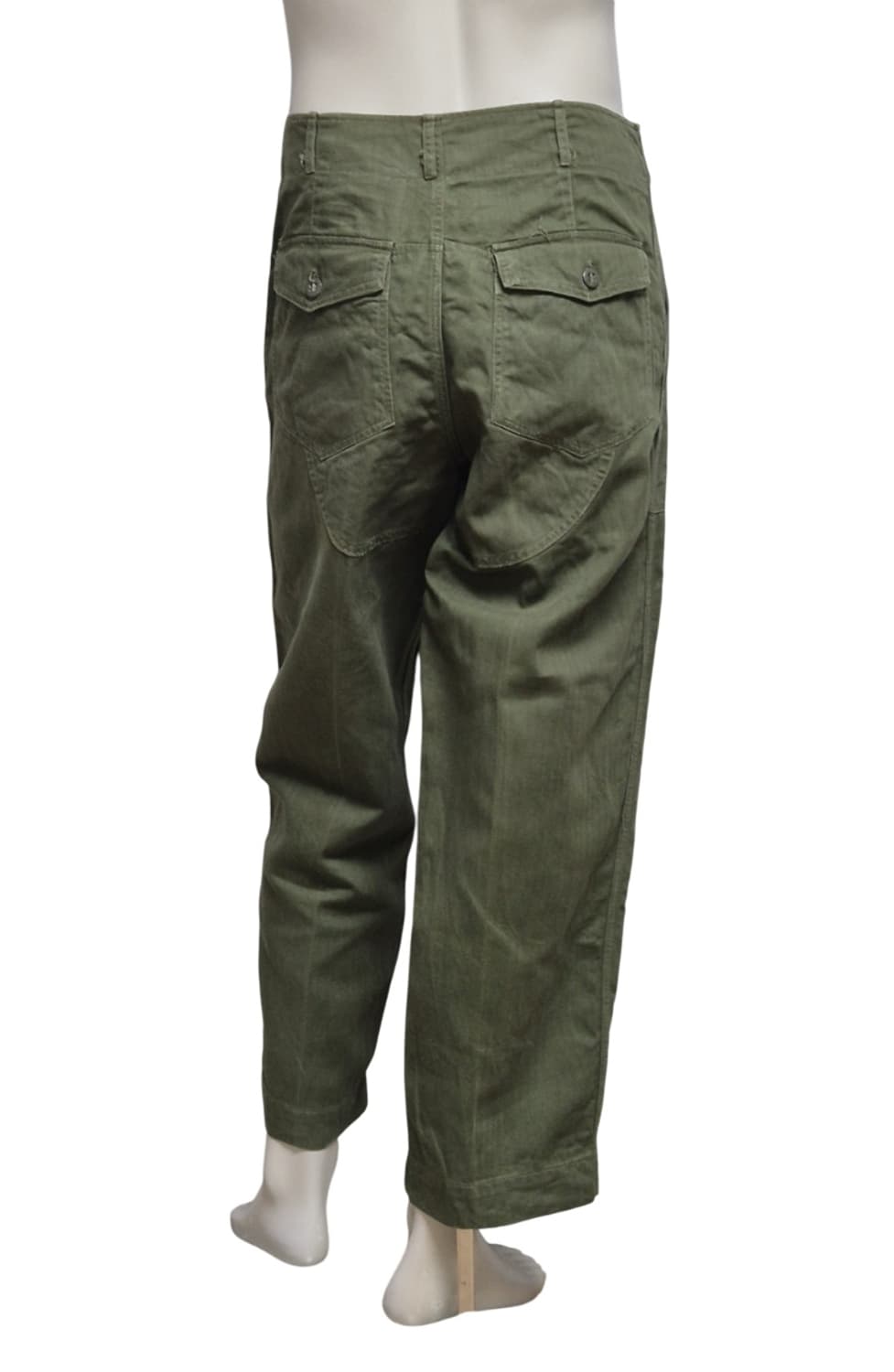 육군 구형 70s HBT 민무늬 전투복 바지 팬츠 하의 (M) 상품이미지4