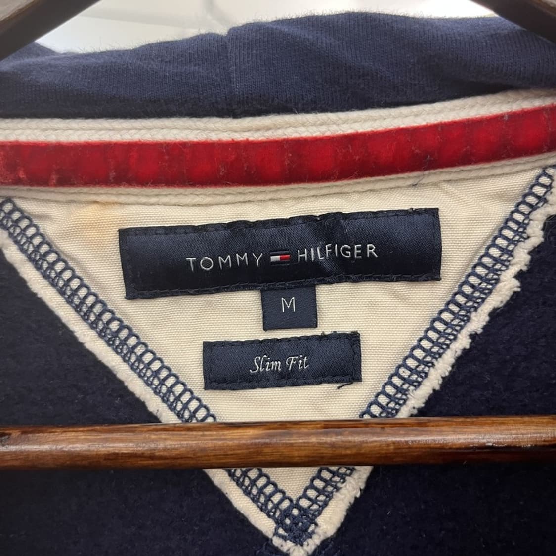 타미힐피거 레트로 Y2K 00's 약기모 후드집업 M C10354 상품이미지5