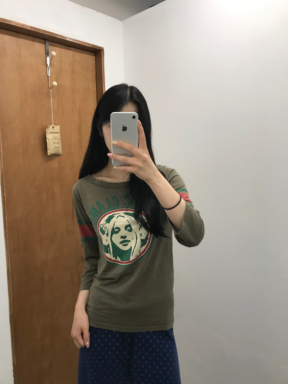 HYSTERIC GLAMOUR Three-Quarter Sleeve T 상품이미지1