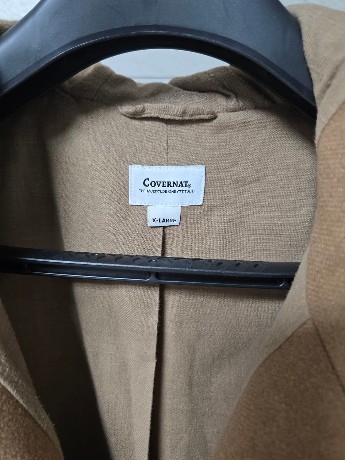 커버낫 떡볶이코트 XL 베이지 상품이미지2