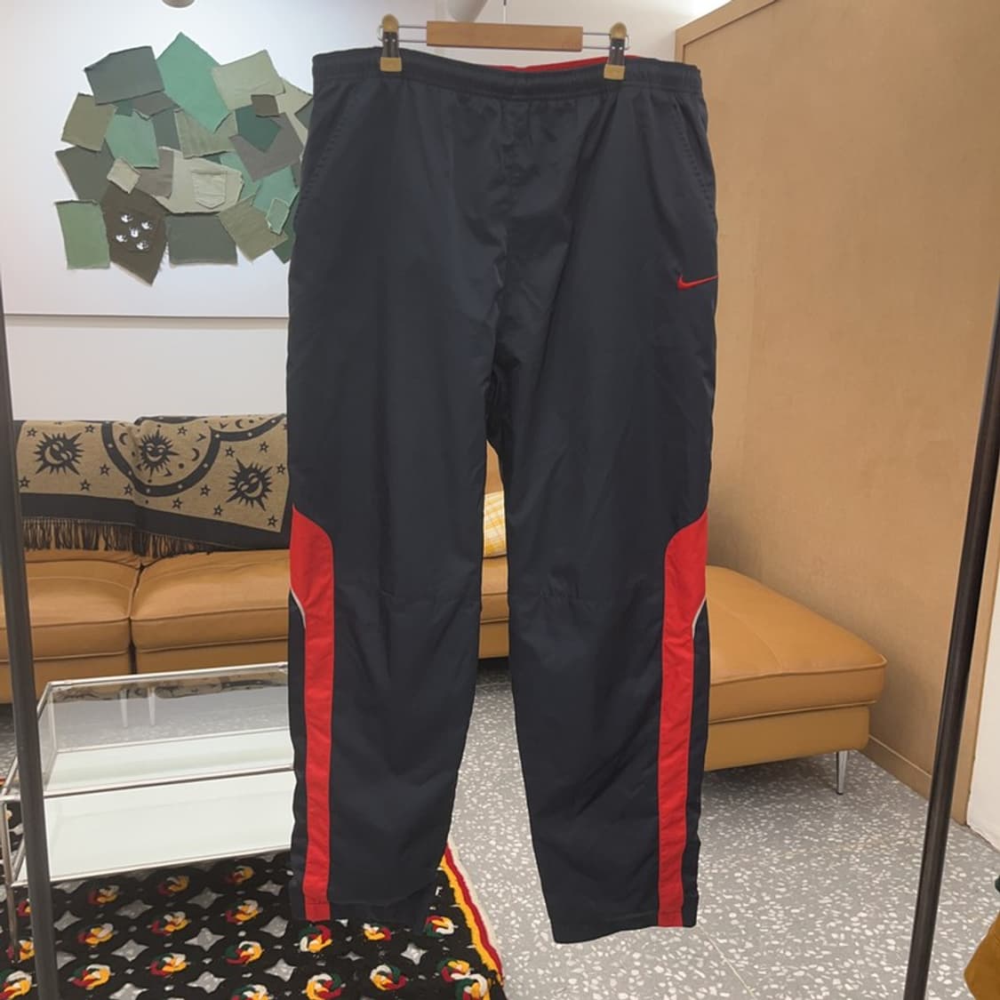 나이키 올드스쿨 레트로 레드 배색 트랙팬츠 7 C07189 상품이미지3