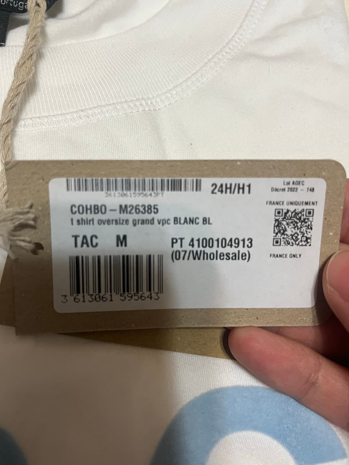 A.P.C. V.P.C. 로고 티셔츠 M 상품이미지4