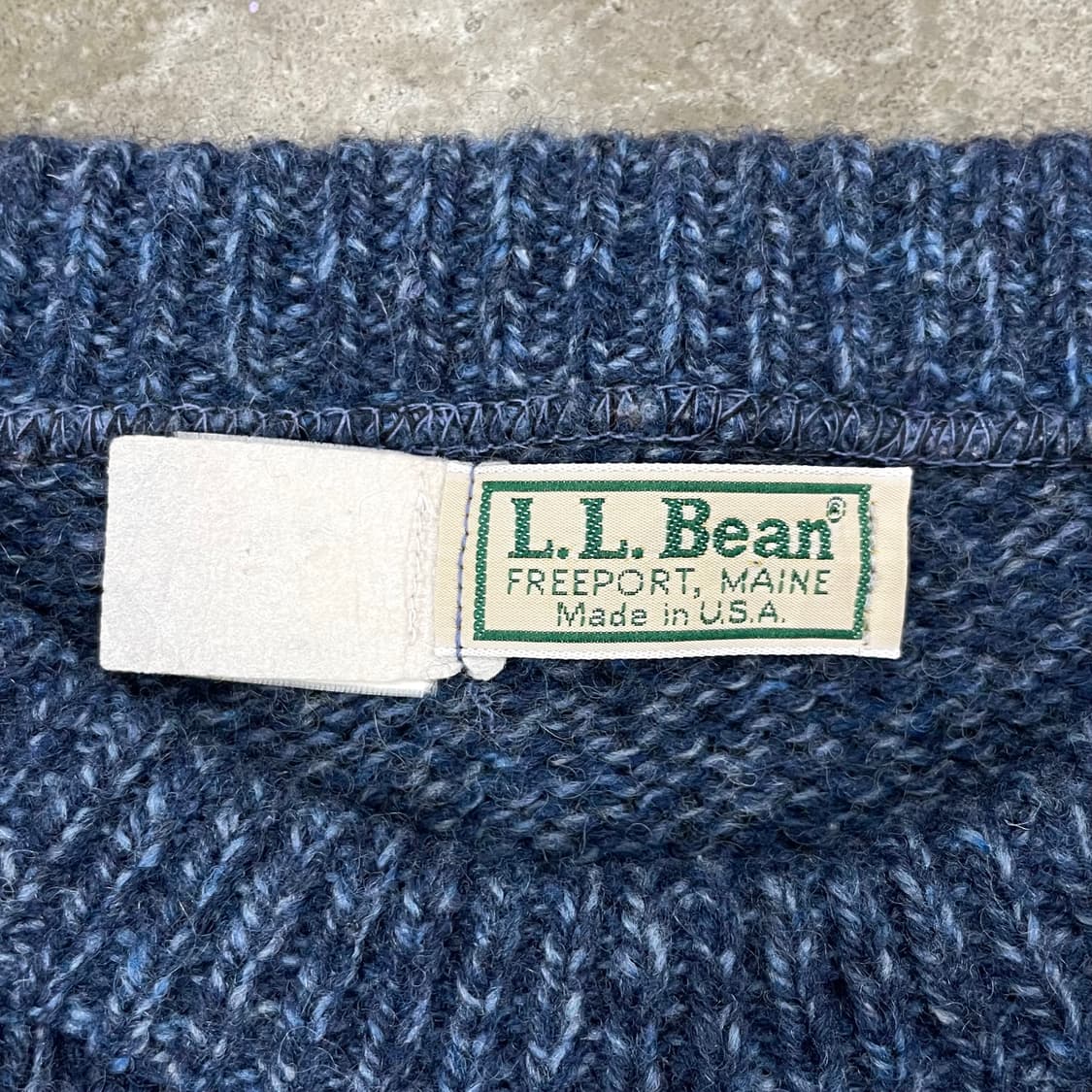 90's 엘엘빈 울 스웨터 L 상품이미지3