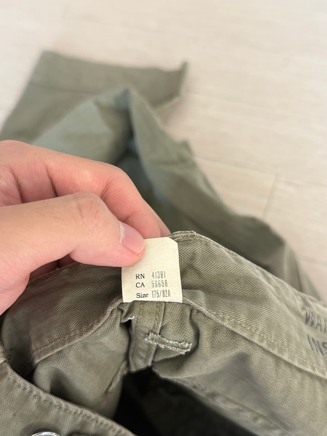 더블알엘 RRL 카고 해링본 팬츠 상품이미지5