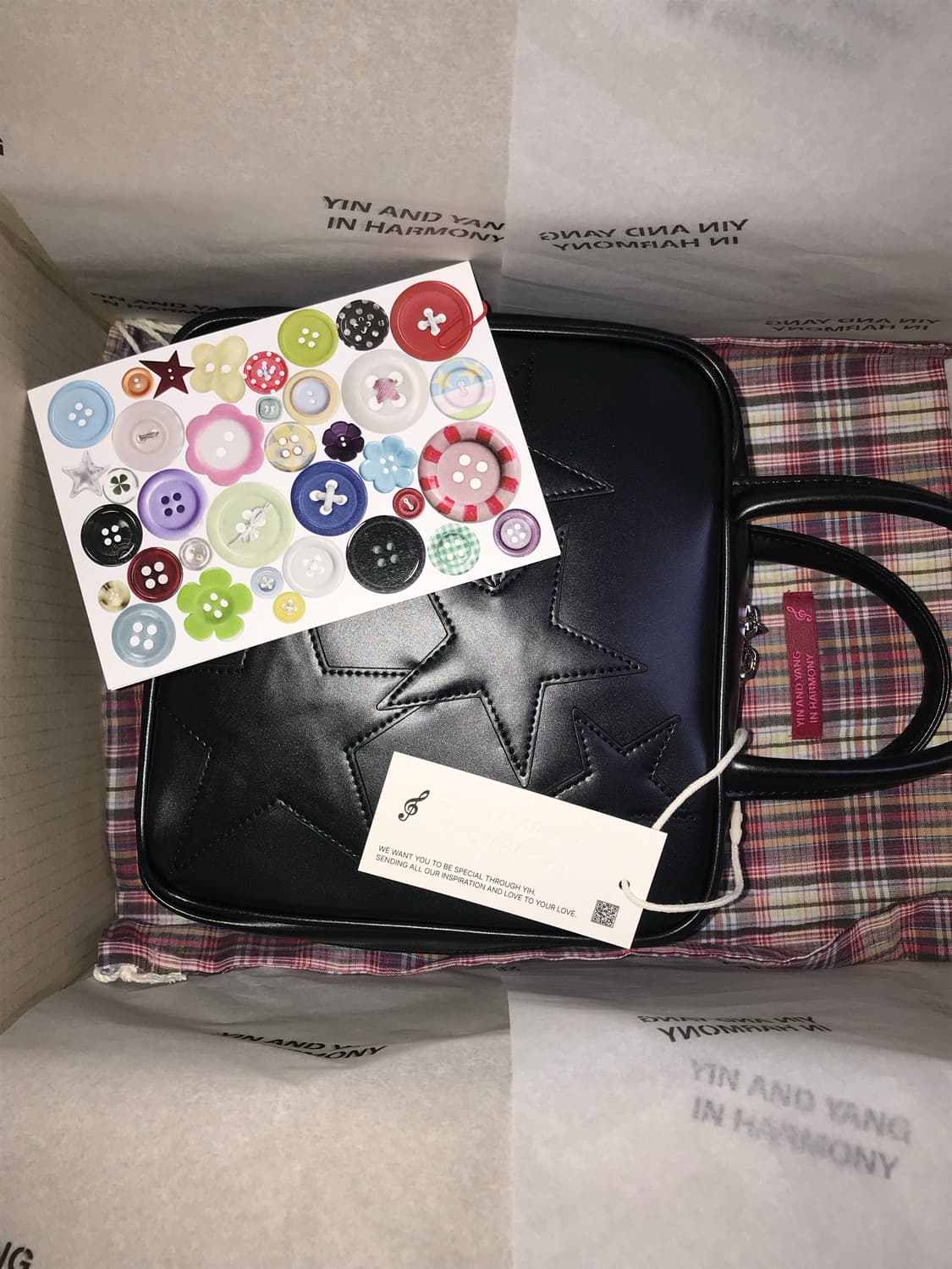 인앤양 인 하모니 Taraka bag (타라카 백 블랙) 상품이미지1