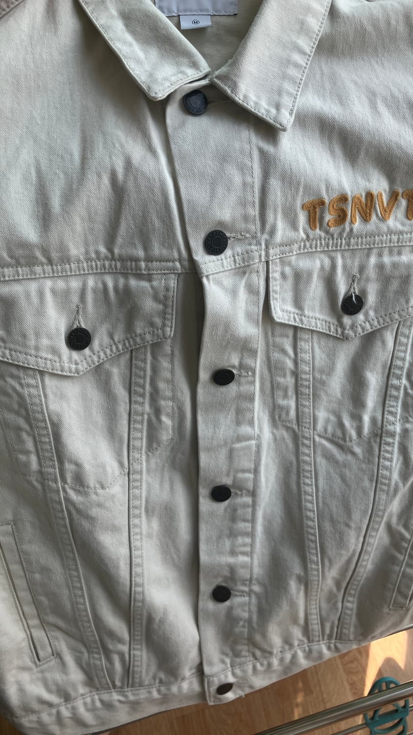 Thisisneverthat Trucker jacket off white 상품이미지3