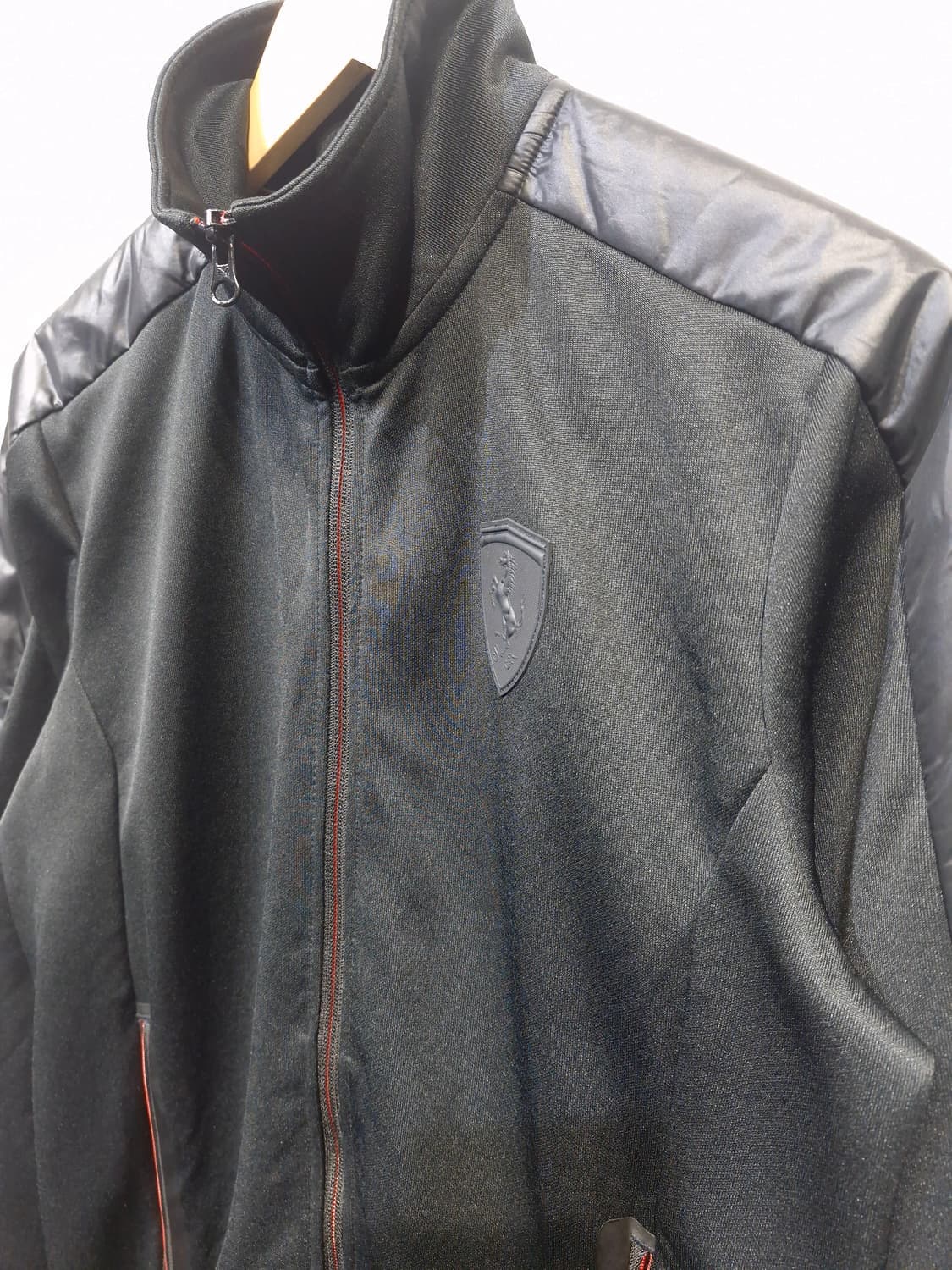 [M]푸마x페라리 트랙 자켓 블랙 상품이미지3