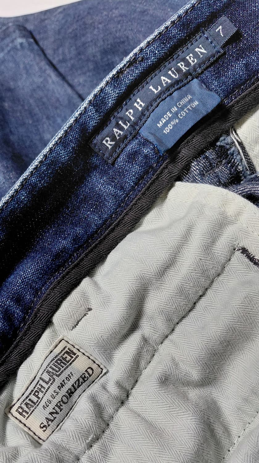 [7] 랄프 로렌 데님 사이드 어저스터 쇼츠 (마린 아카이브 모델) 상품이미지7
