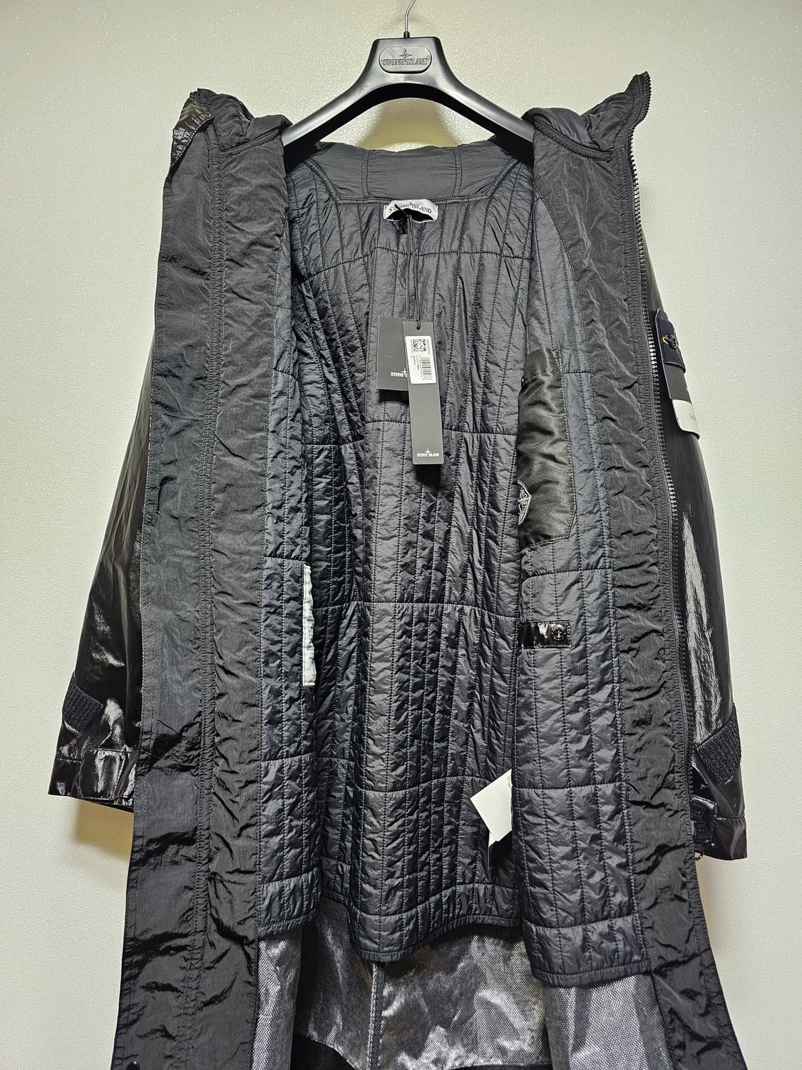 스톤아일랜드 글래스 커버-TC 후드 파카 (새 상품) 상품이미지4