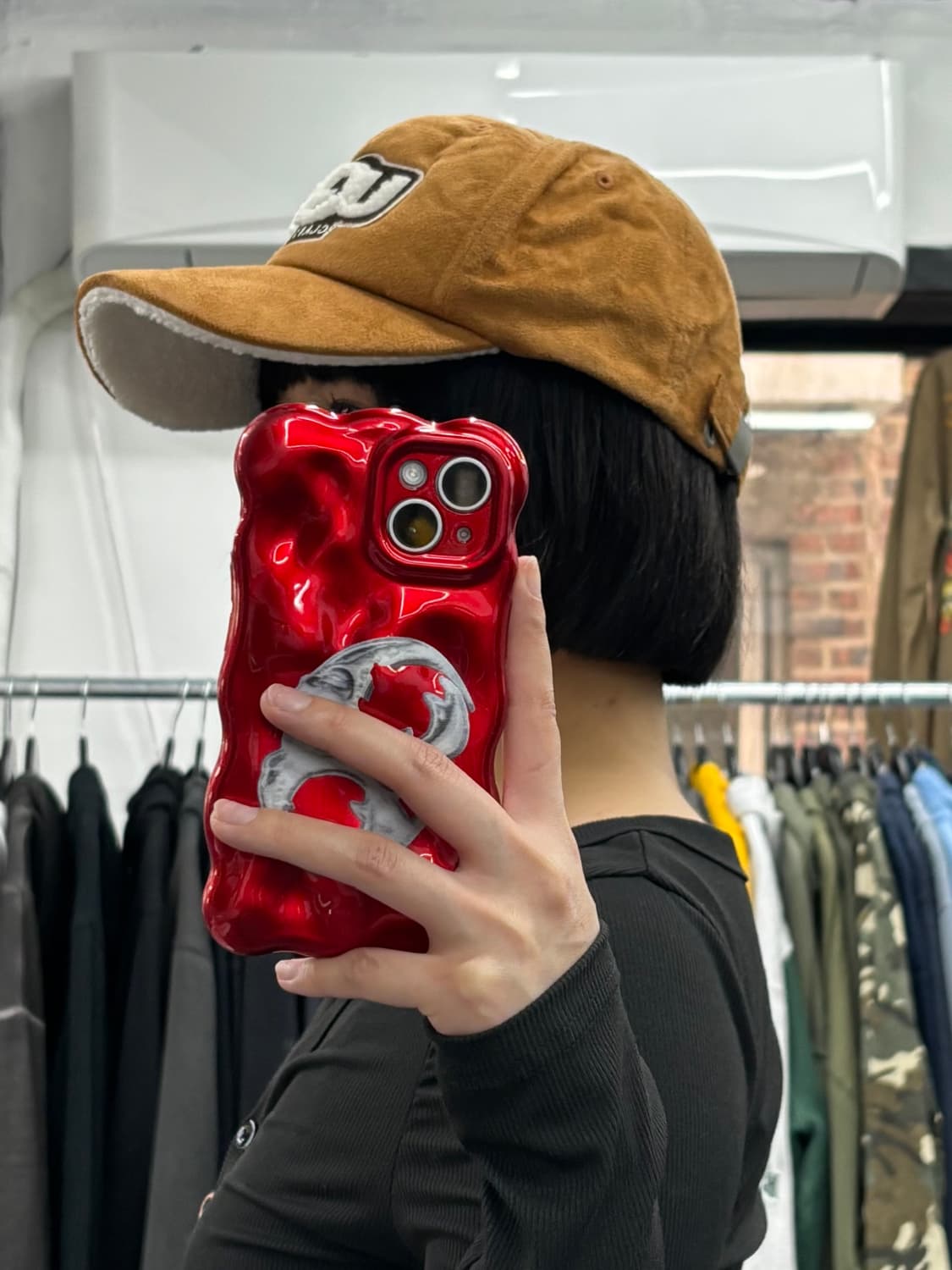 UGG 어그 스웨이드 볼캡 상품이미지4