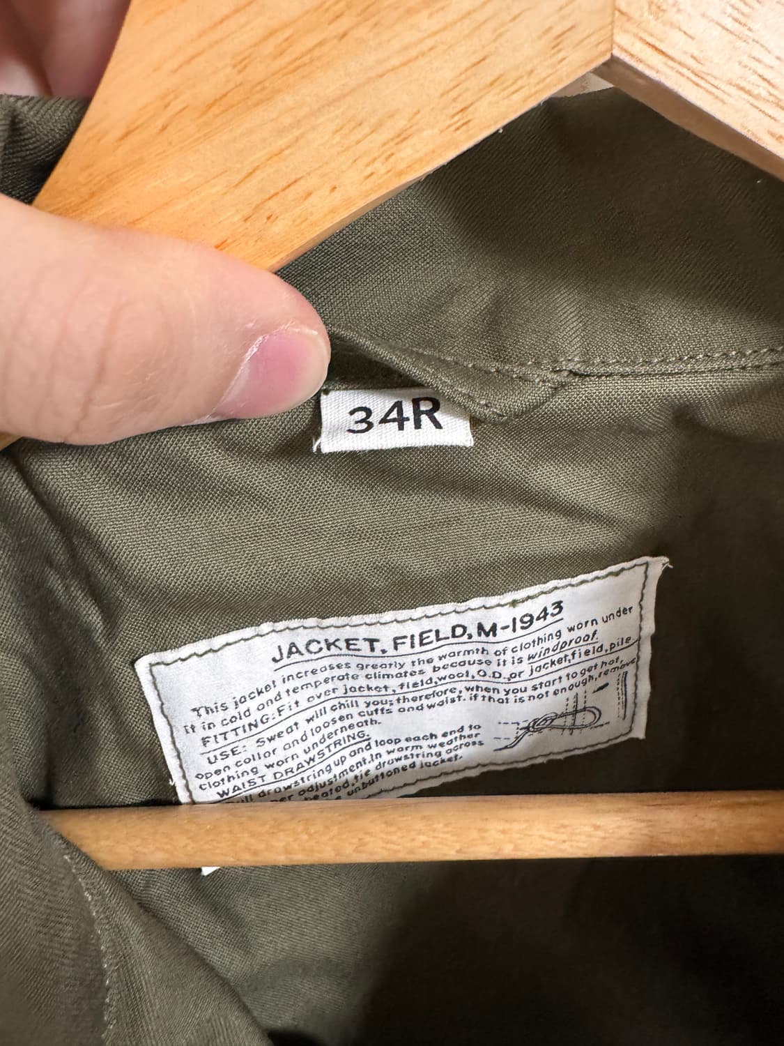 기제모(gizemo) m43 야상 m사이즈(스몰레귤러급) 새상품 상품이미지5