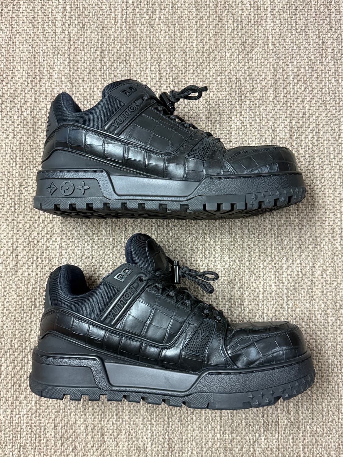 루이비통 트레이너 맥시 스니커즈 블랙 265사이즈 상품이미지5