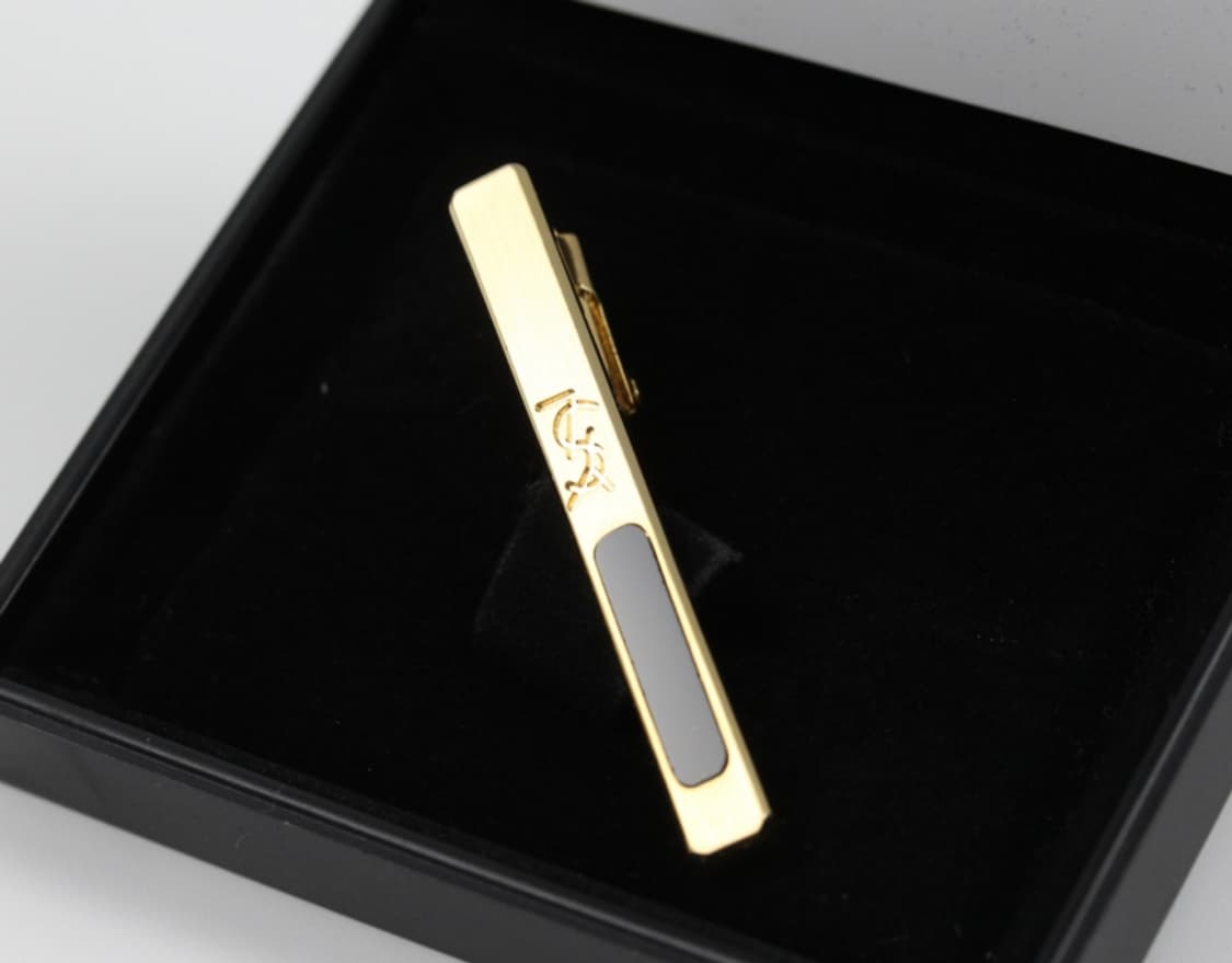 입생로랑 A-등급 5cm 남자 명품 넥타이핀 빈티지 상품이미지1