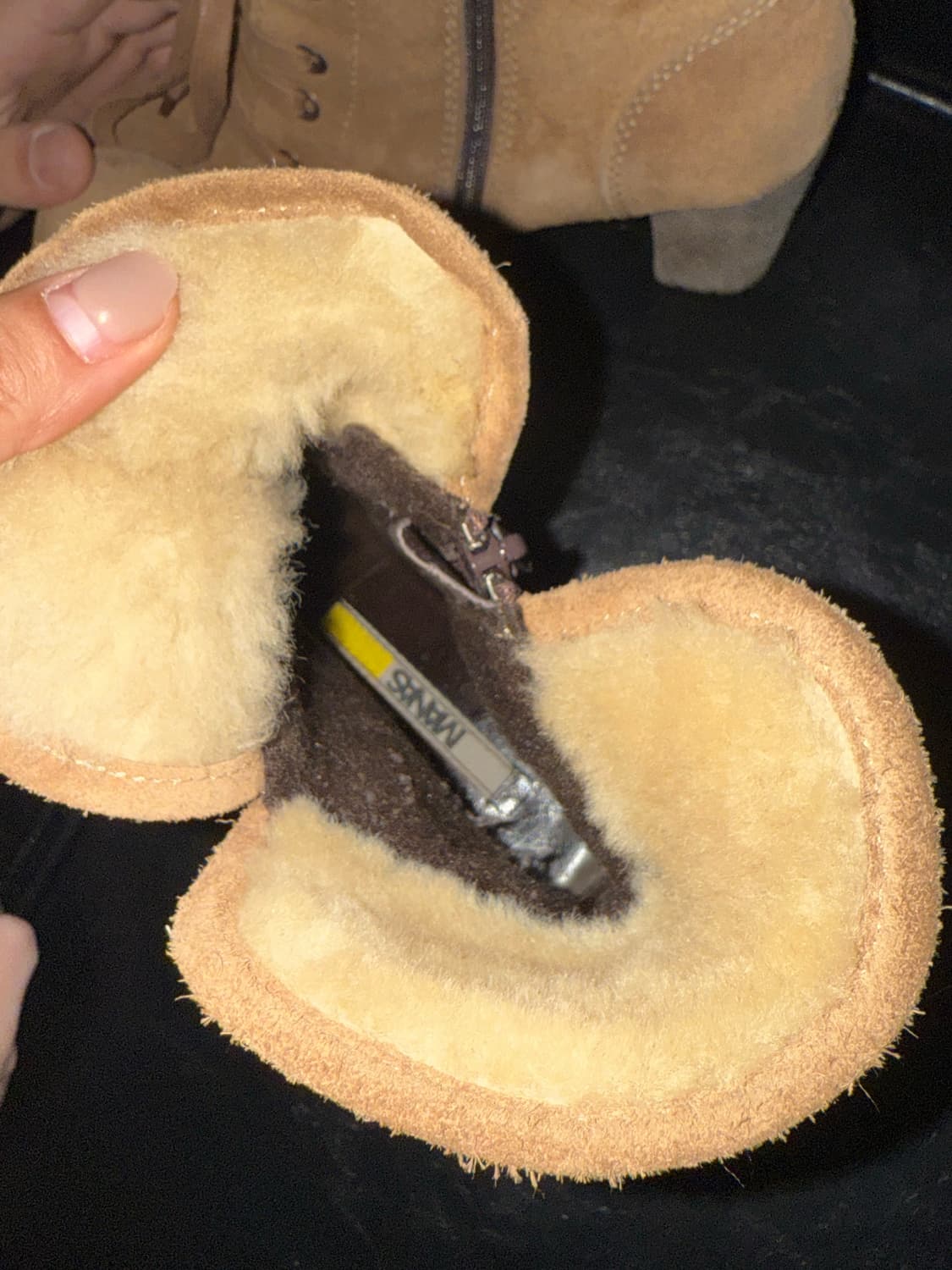 Western mood fur boots 상품이미지4