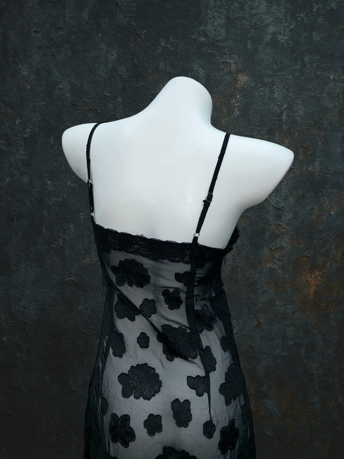 front cut lace slip  상품이미지4