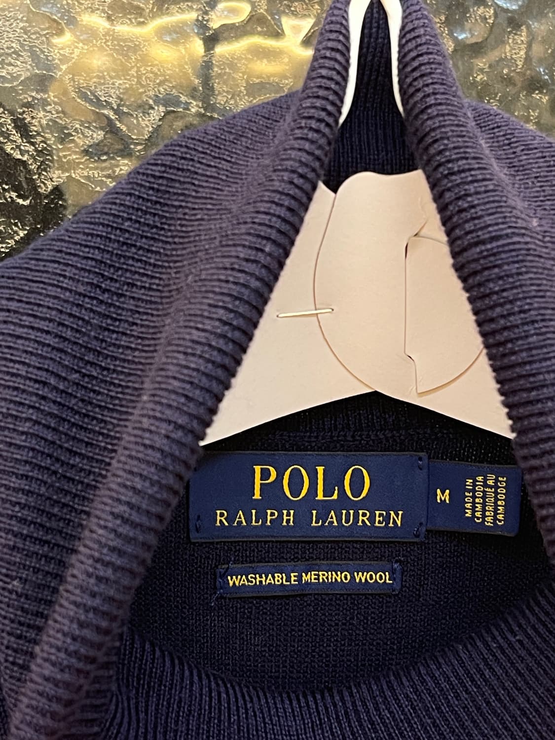 polo 폴로 울 터틀넥 니트 M사이즈 상품이미지5