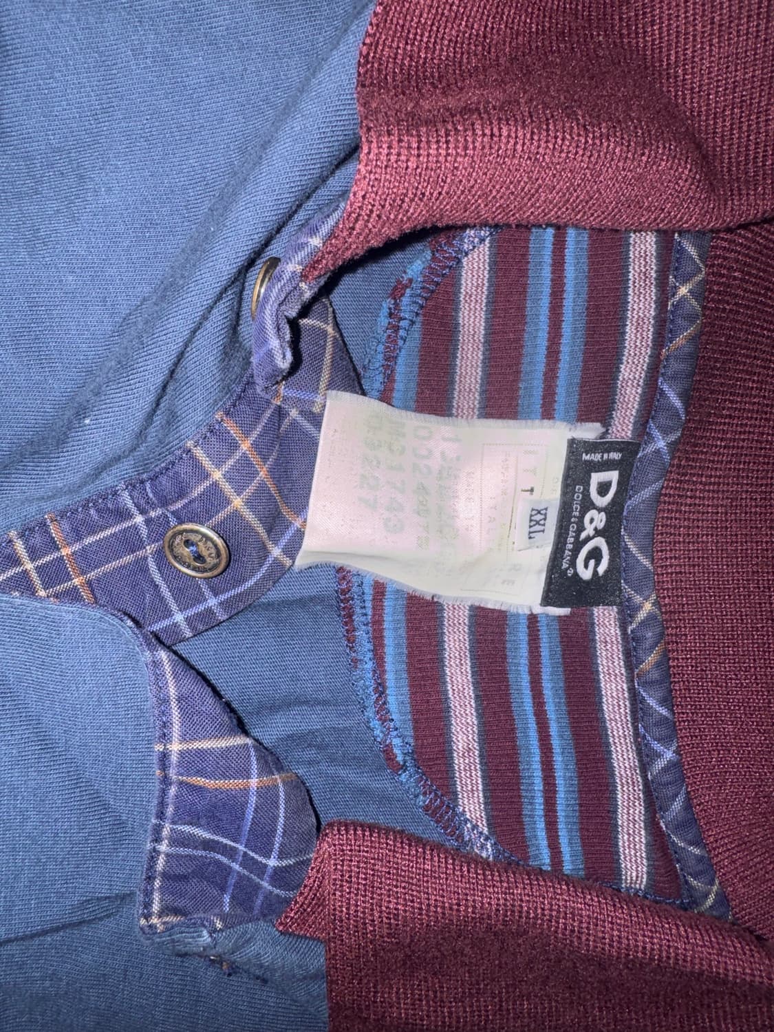 Dolce & Gabbana Blue and Navy T-shirt  상품이미지3