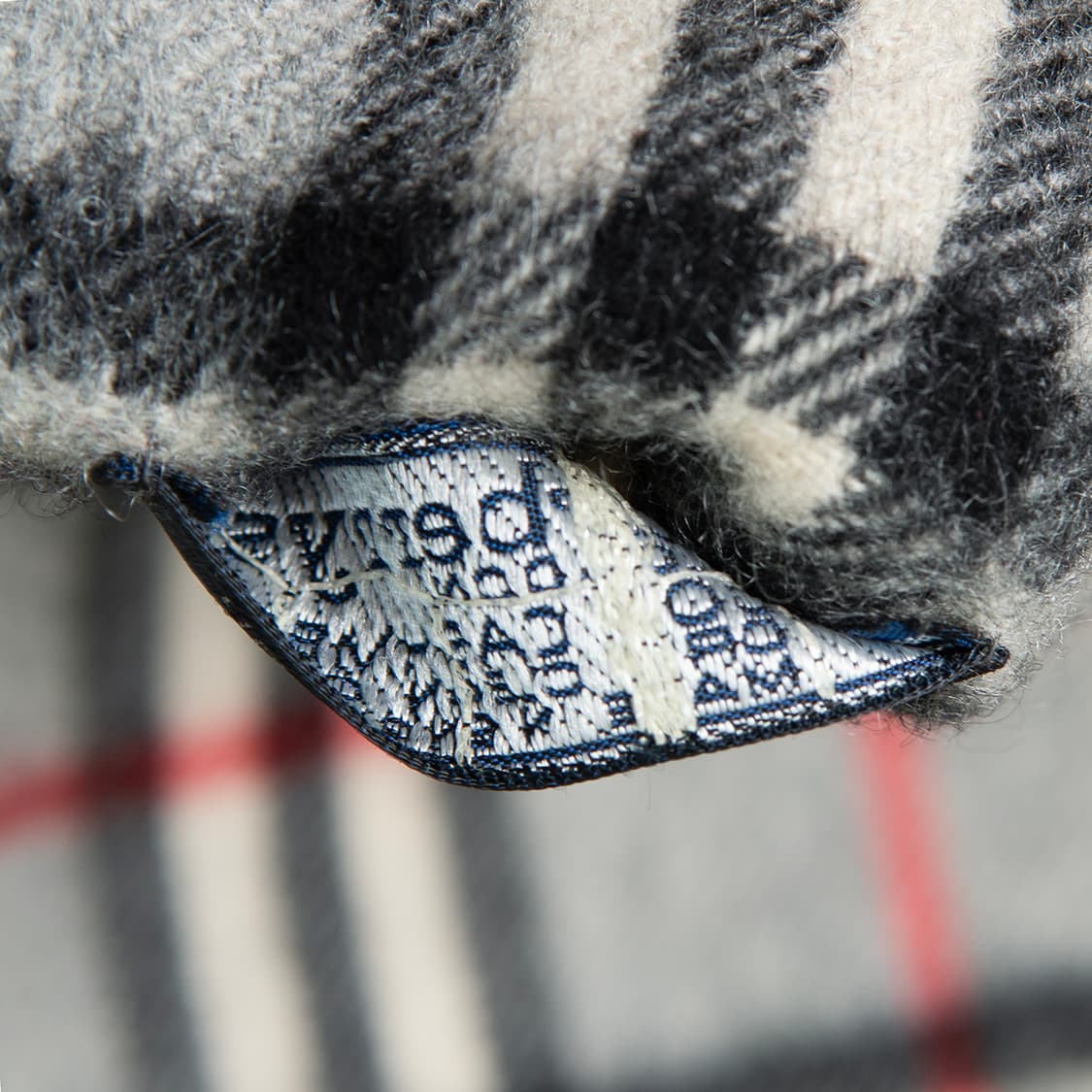 [정품] 90s 버버리 Burberrys 100% 캐시미어머플러 그레이  상품이미지5