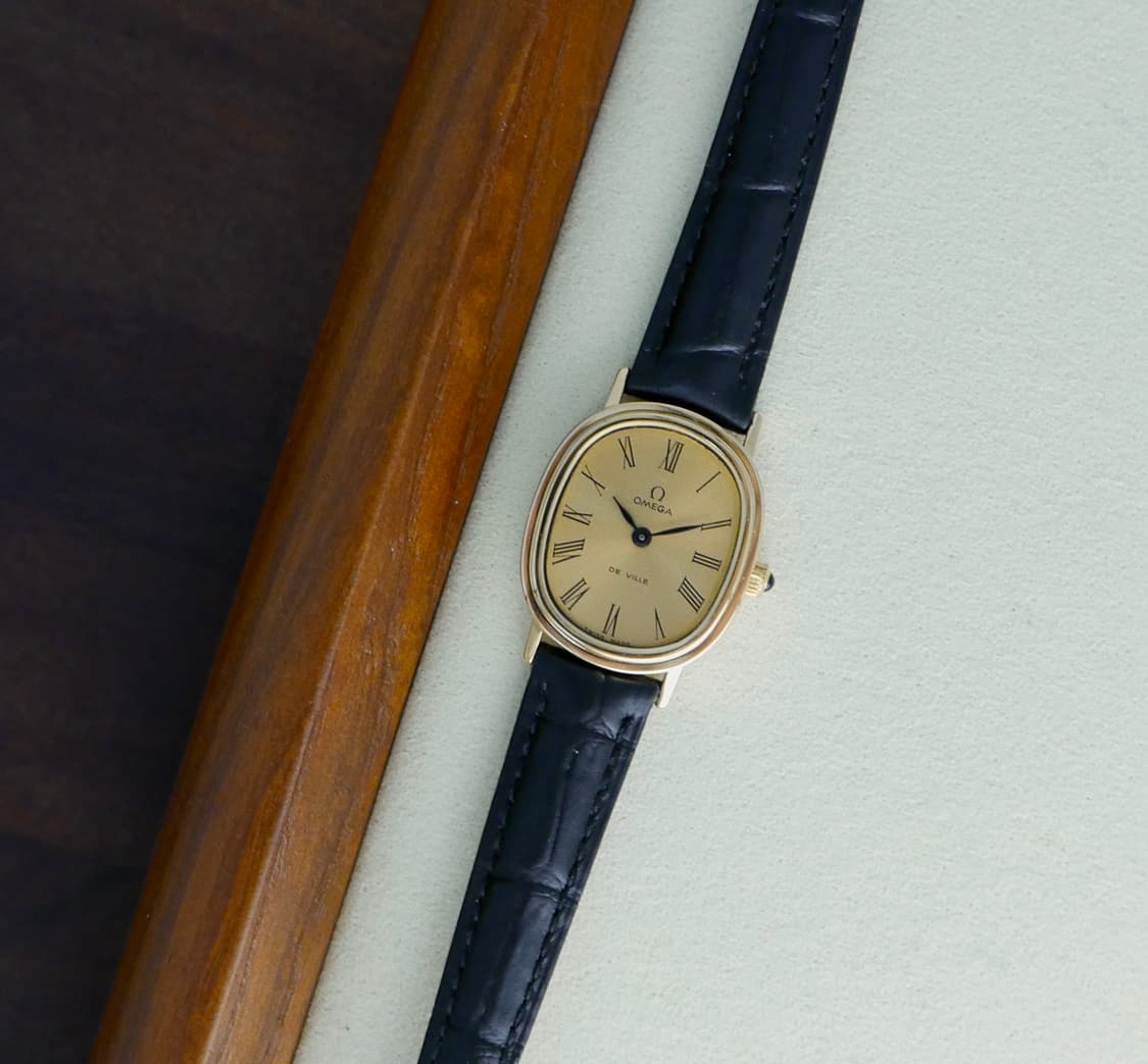 오메가 빈티지 드빌 엘립스 로만 여성용 시계 상품이미지1