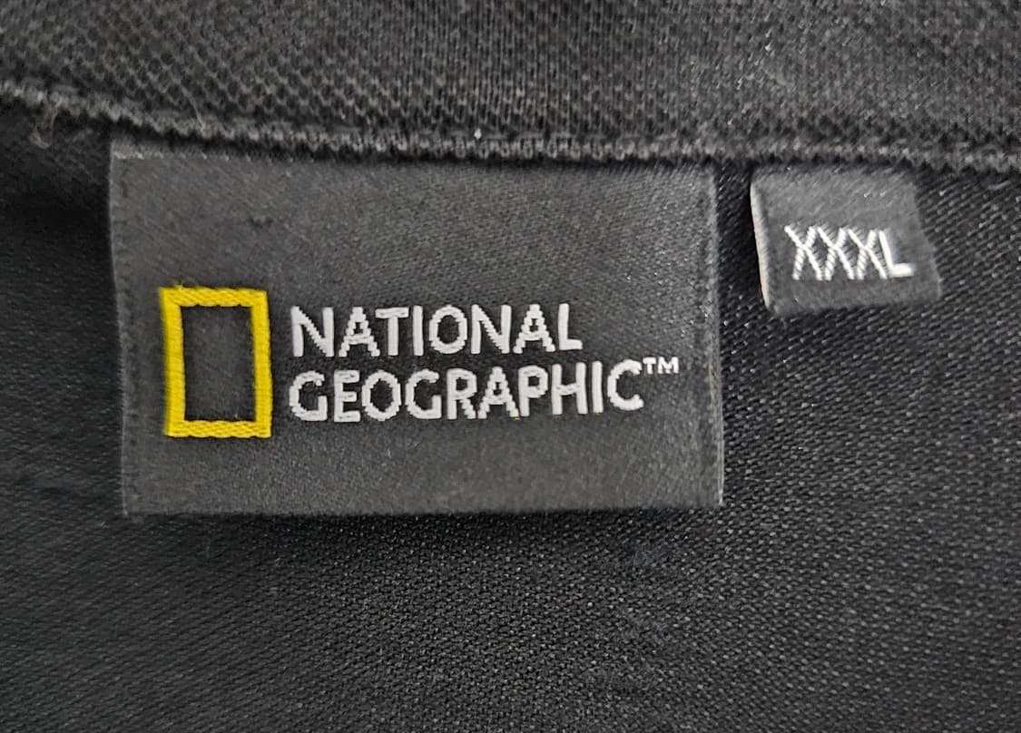 내셔널지오그래픽 블랙 반팔 폴로티 3XL 상품이미지3