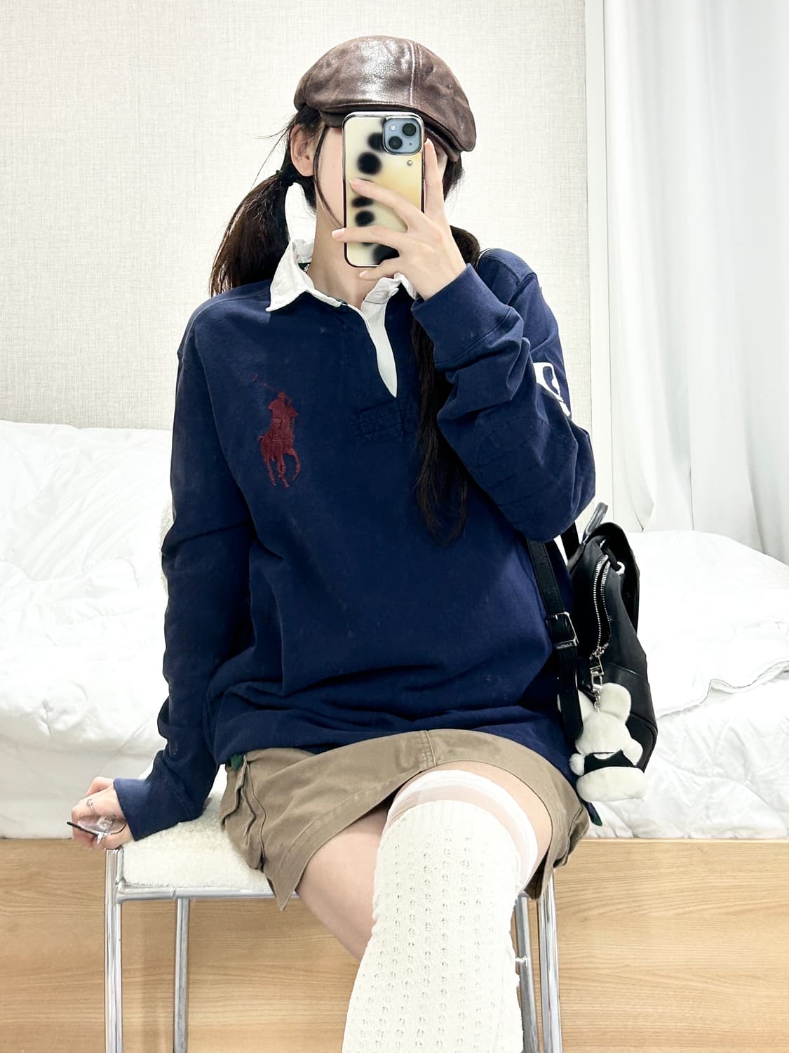 폴로 빅포니 네이비 럭비티 상품이미지3