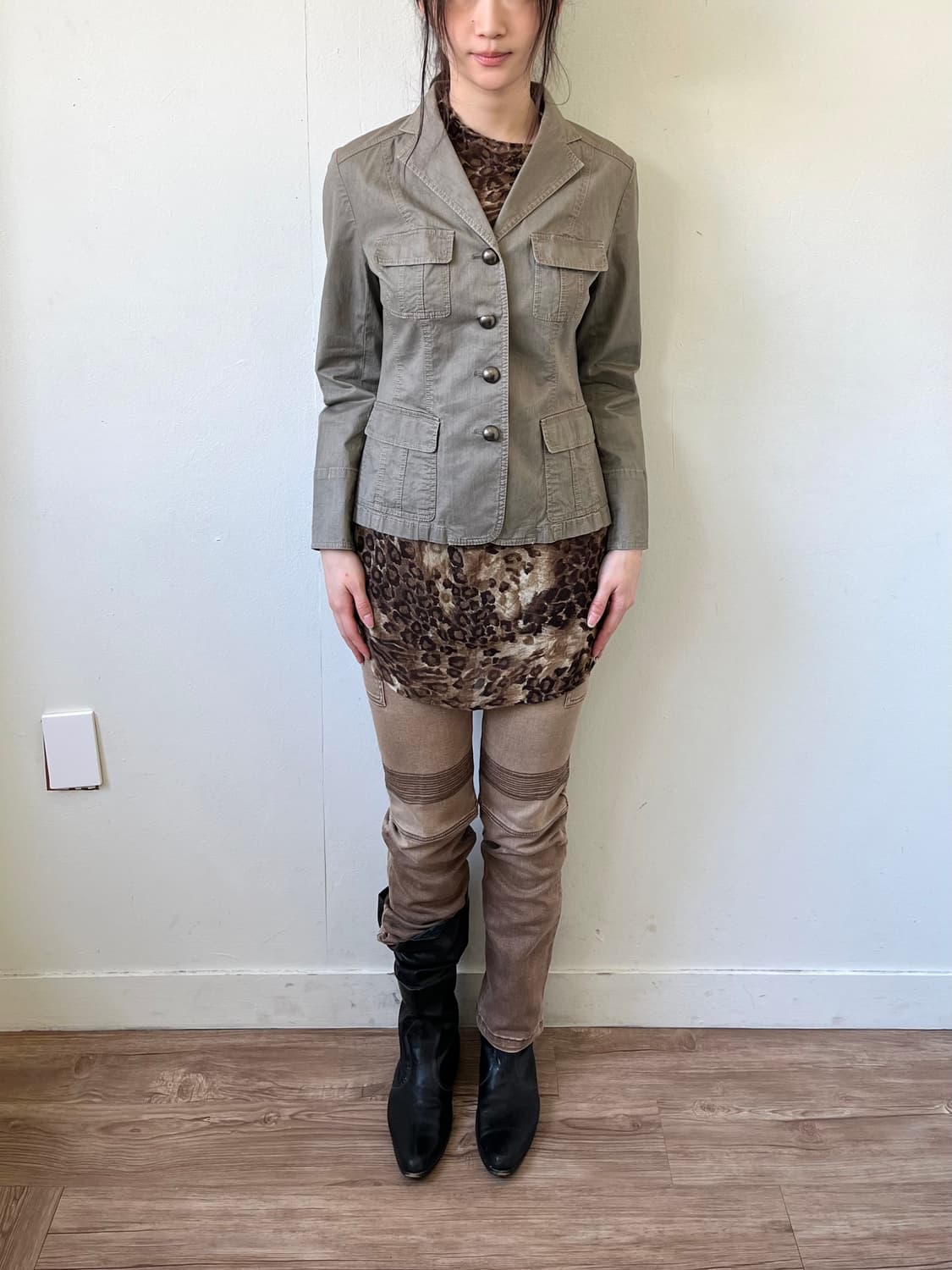 avienne 헌팅 자켓 상품이미지7