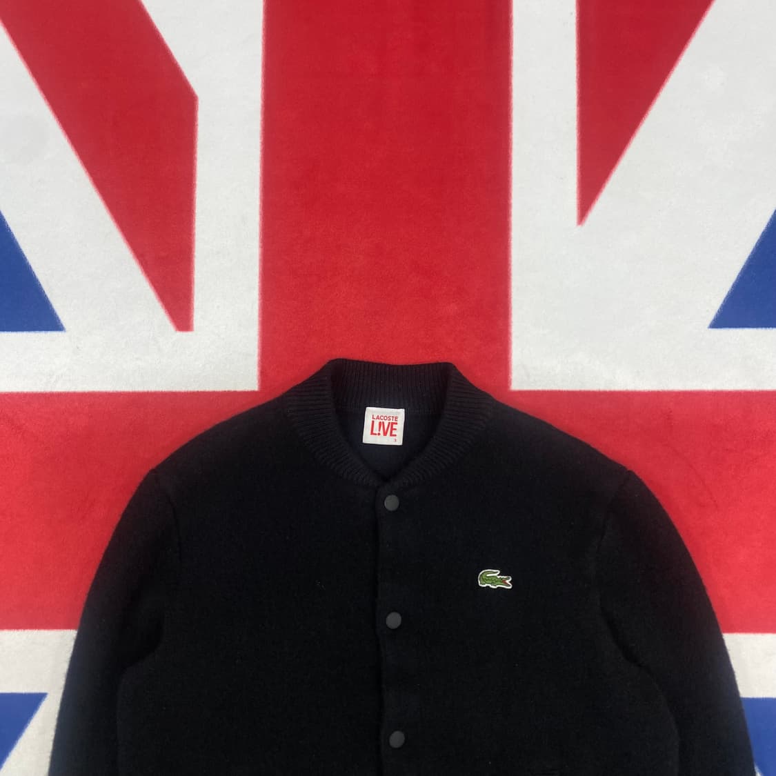 라코스테 니트자켓 95 실측 S  상품이미지2