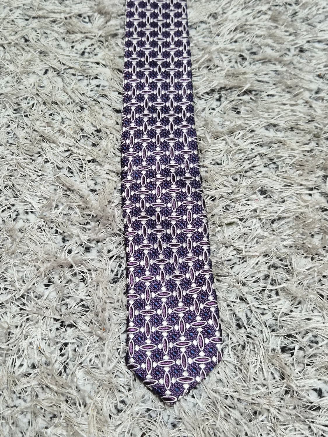 에르메네질도제냐Zegna 패턴 넥타이 Free - N75 상품이미지8