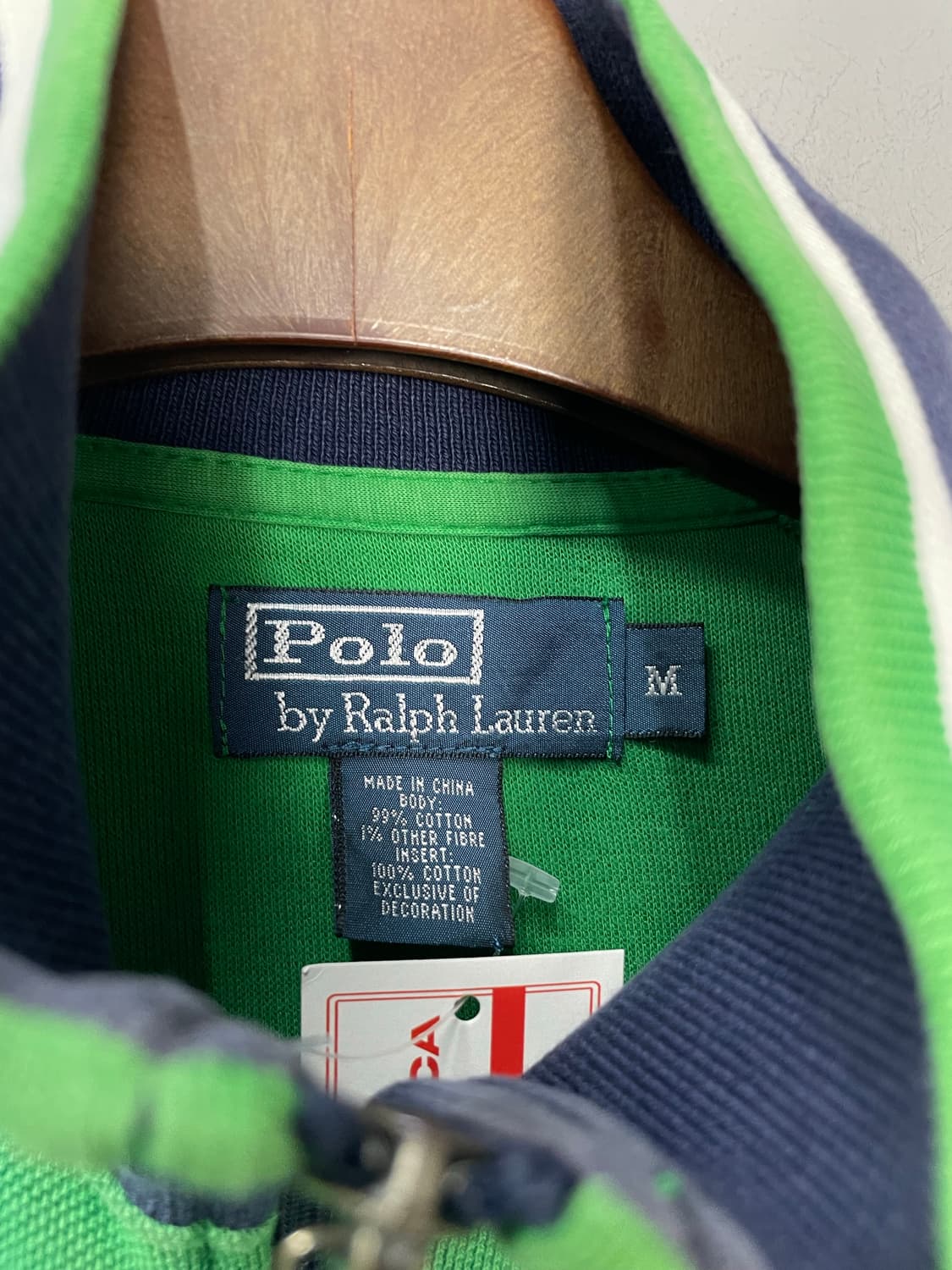 폴로 랄프로렌 포레스트힐 테니스 그린 코튼 집업 자켓 H1085 상품이미지4