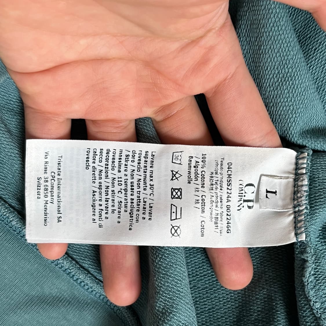 C.P. Company 긴팔 티셔츠  L 상품이미지6