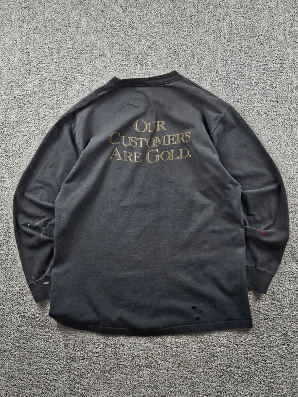 8~90's USA ANVIL 싱글스티치 롱 슬리브 (XL)/ 11132 상품이미지3