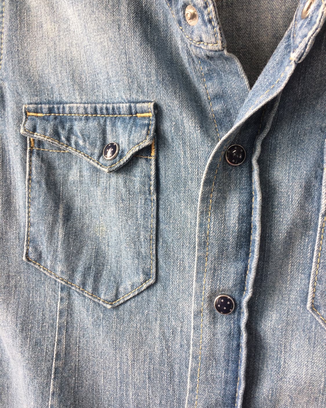 Western mood denim shirt 상품이미지5
