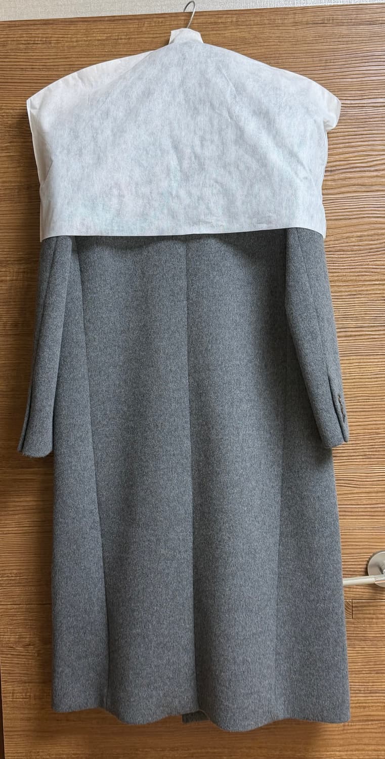 파사드패턴 캐시미어 더블 코트 _ 차콜 상품이미지6