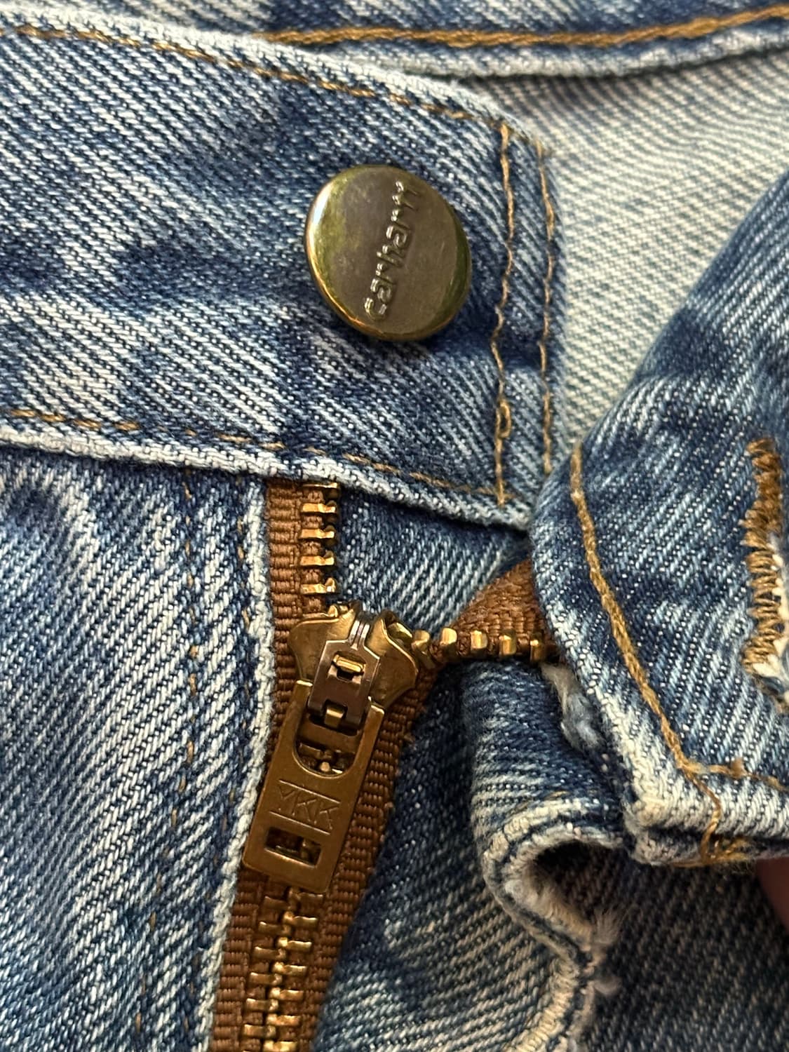 carhartt 데님팬츠 빈티지 데미지 루즈핏 40 상품이미지6