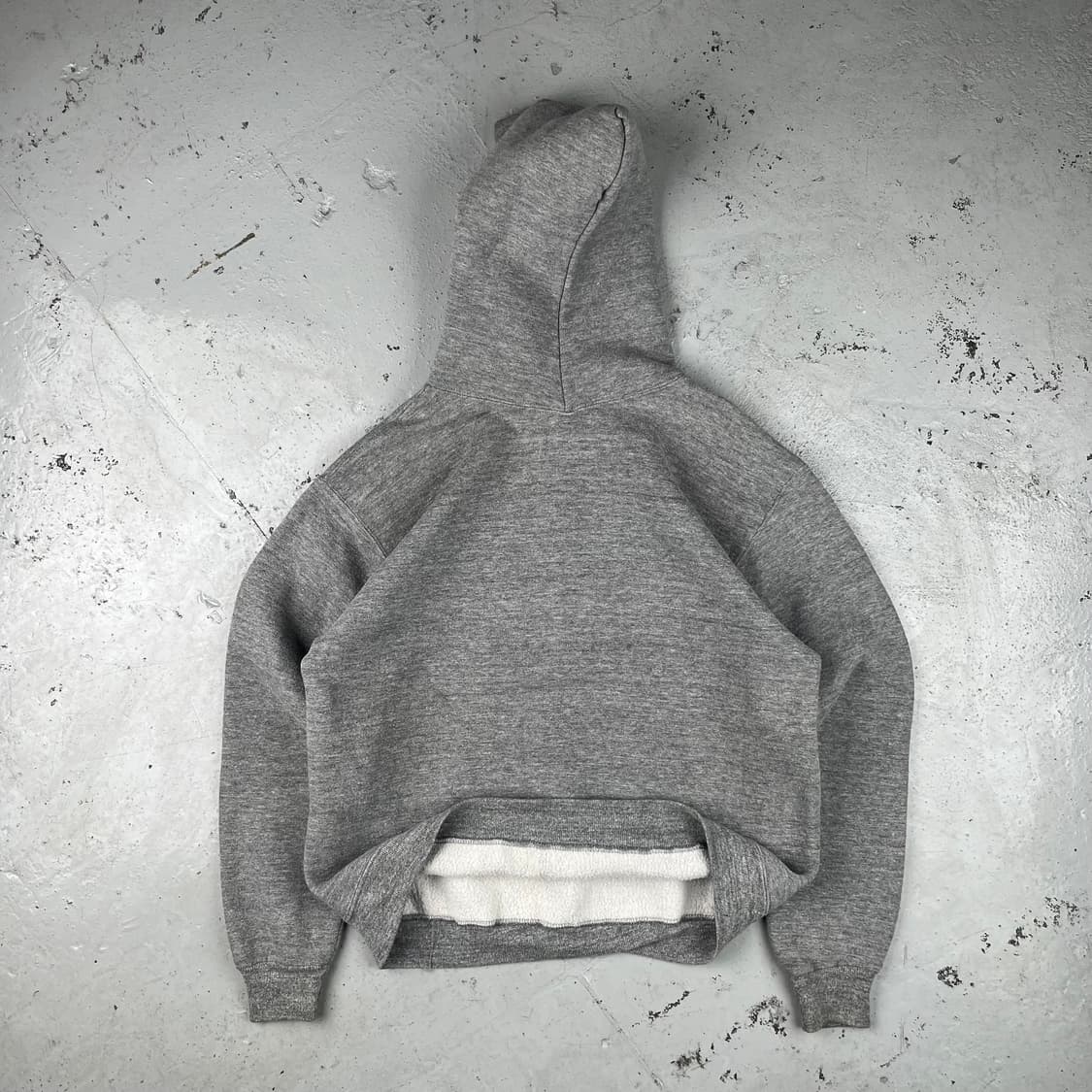 빈티지 80s 러셀 애슬래틱 후드 헤더그레이 상품이미지4