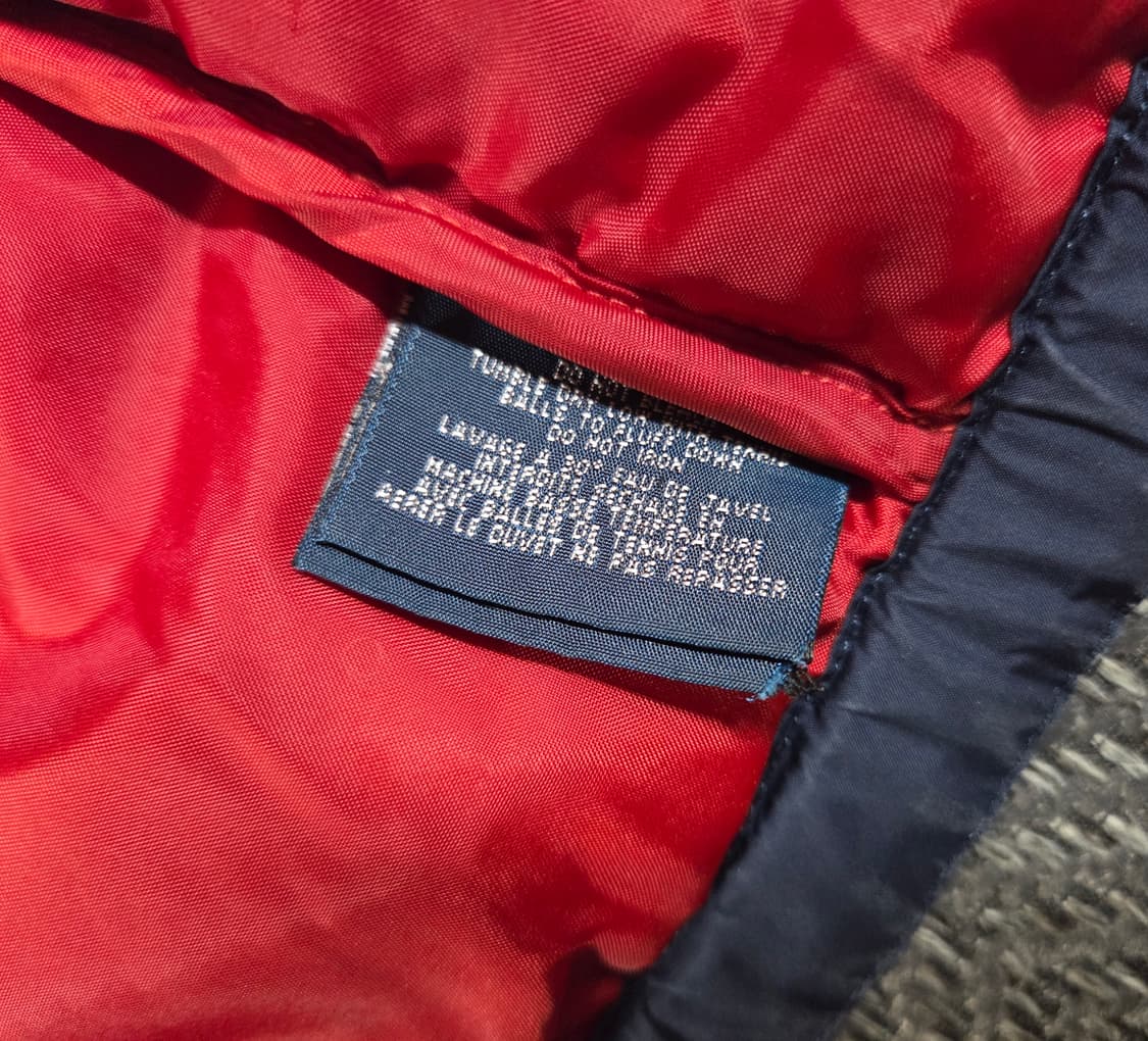 폴로 랄프로렌 네이비 레드 포니 푸퍼 패딩 상품이미지5